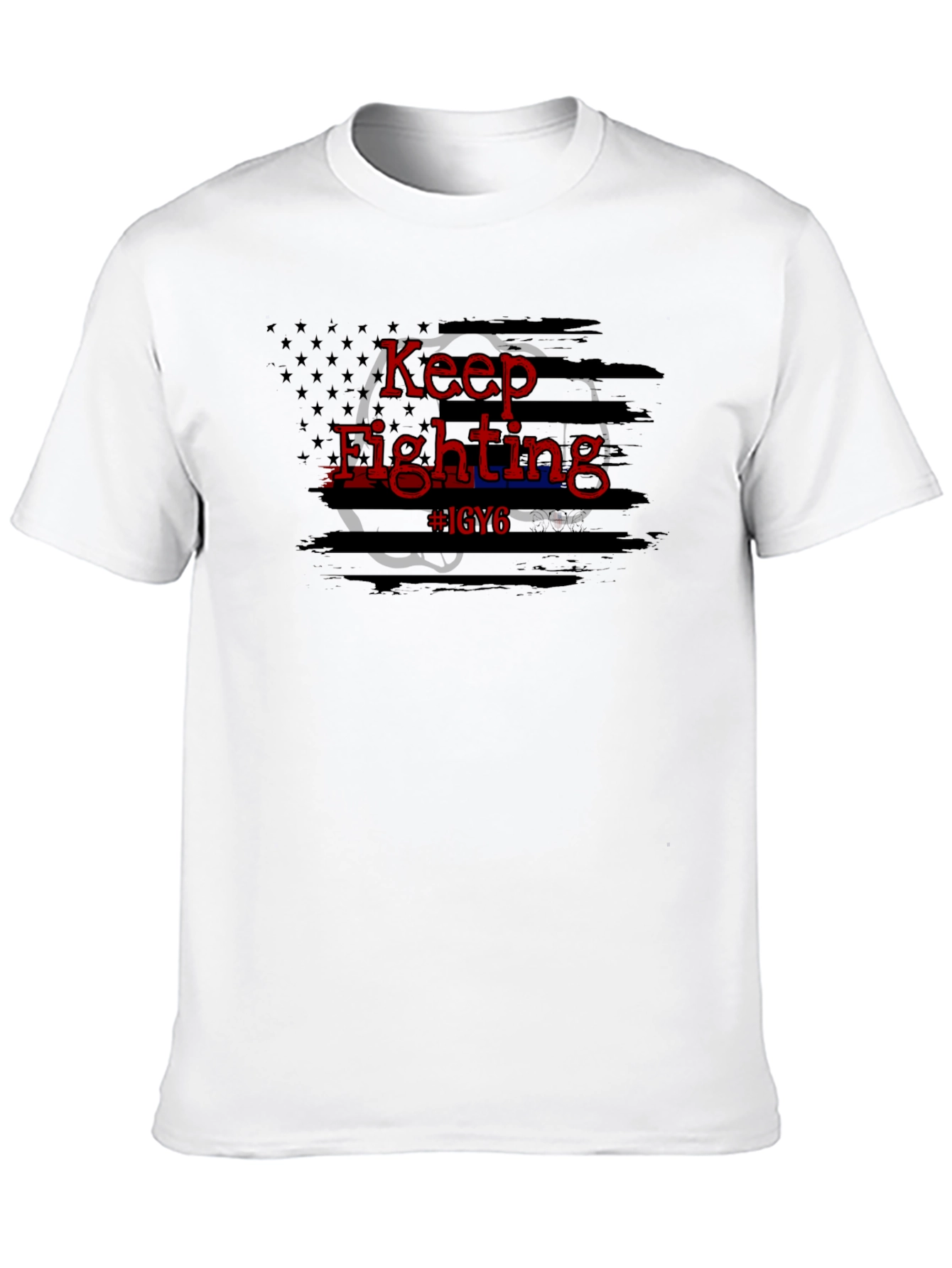 Keep Fighting T-Shirt - Patriotic Graphic Tee