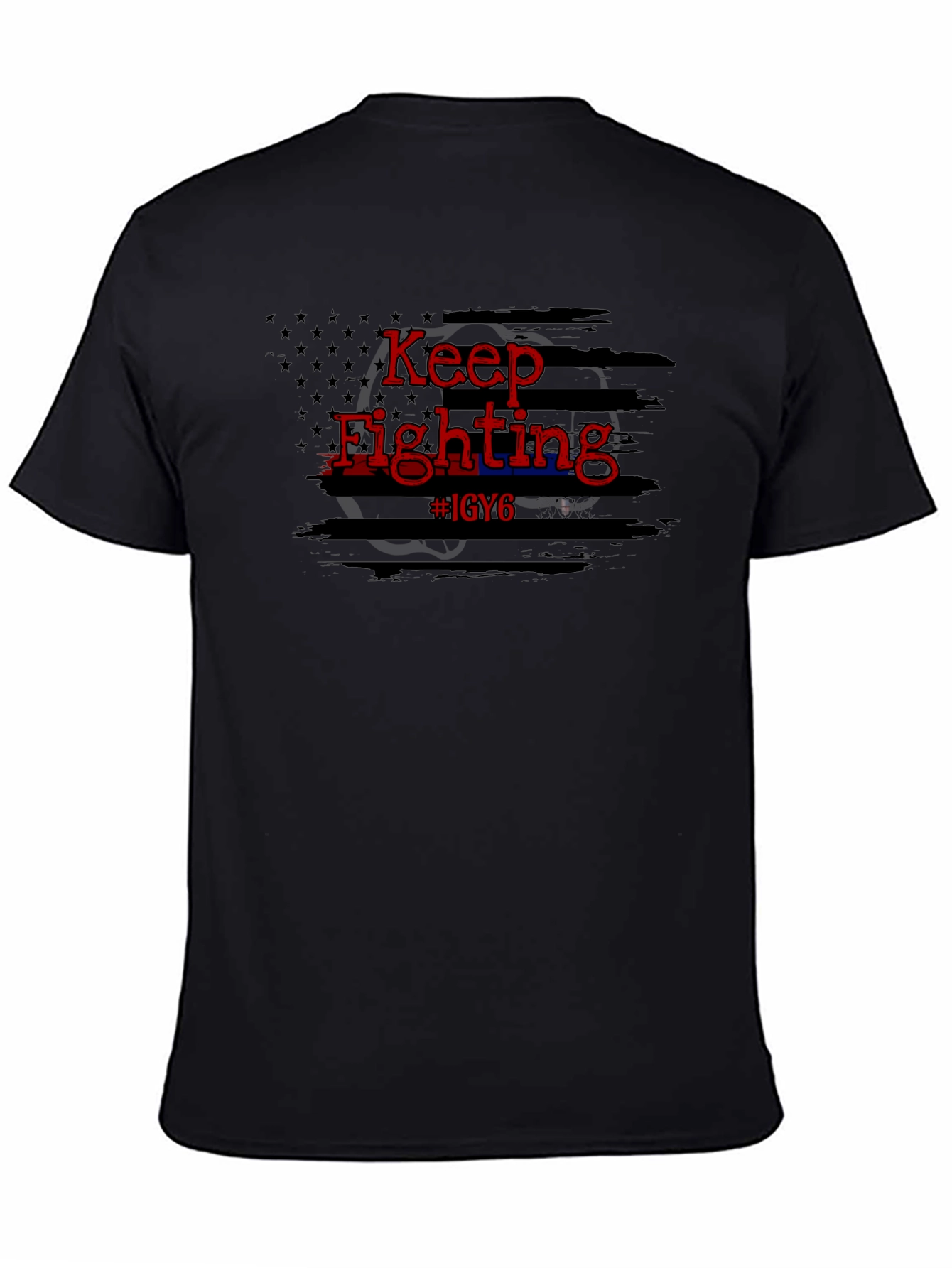Keep Fighting T-Shirt - Patriotic Graphic Tee