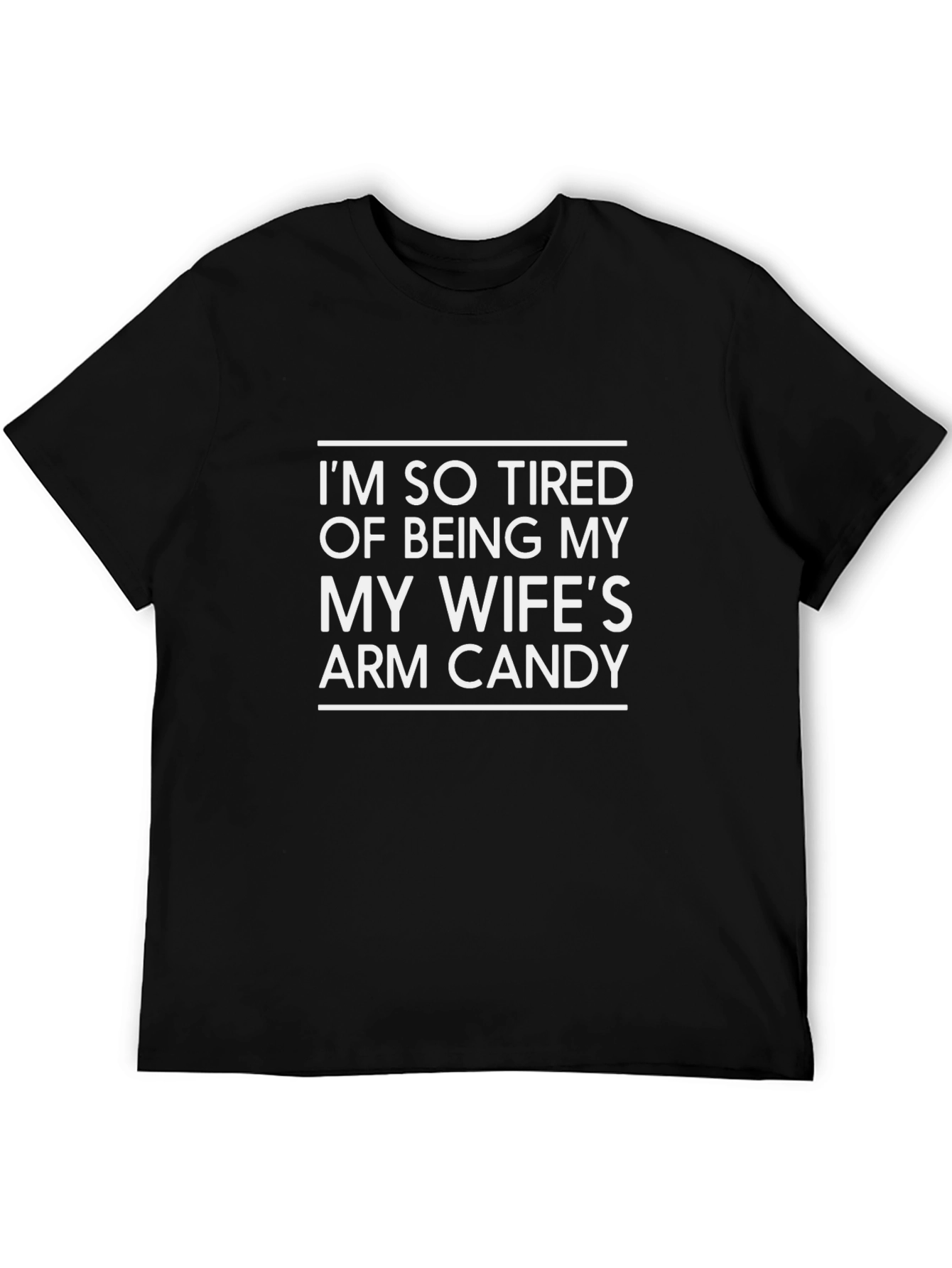 Funny Arm Candy Graphic Tee for Men