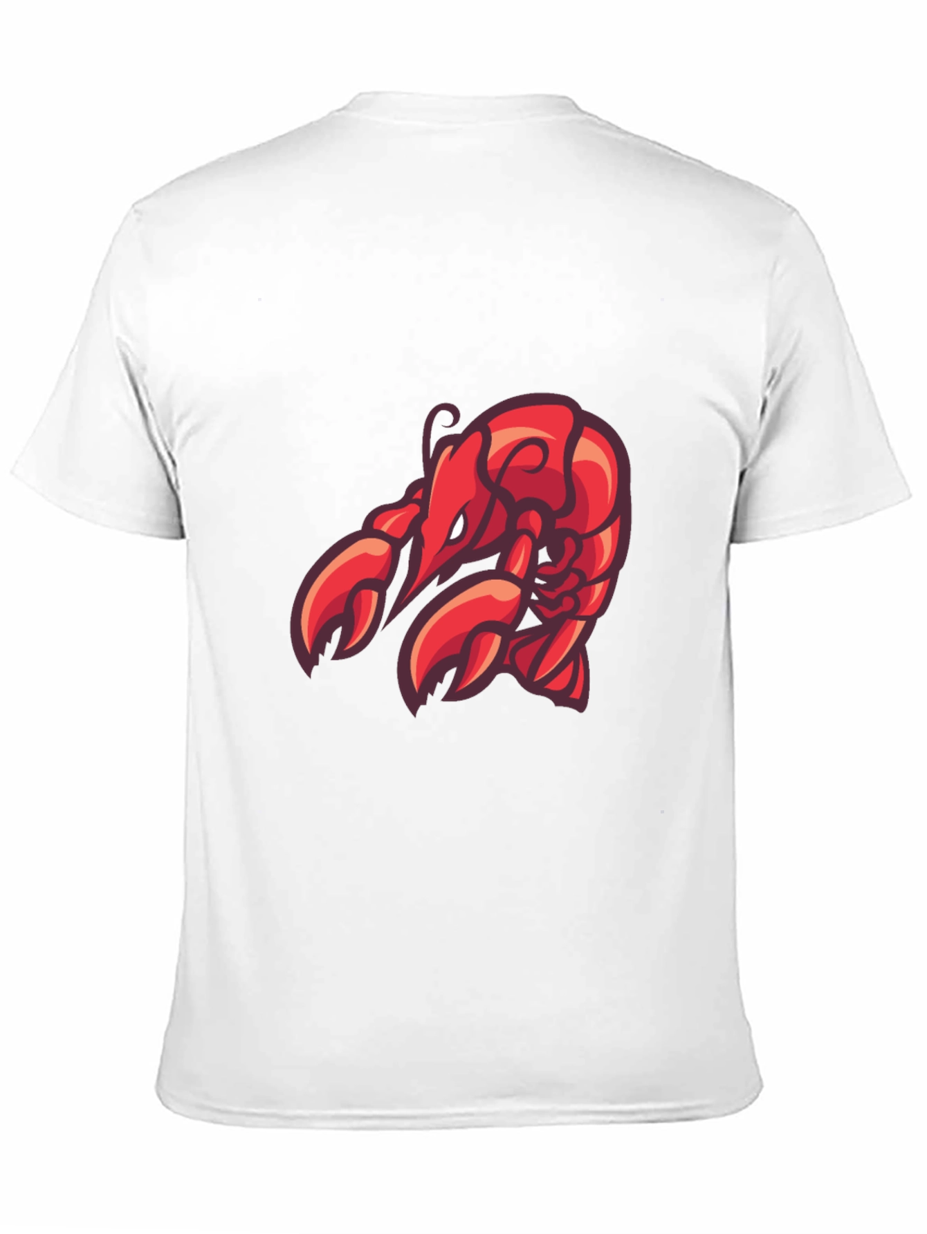 Lobster Graphic Tee - Black Cotton T-Shirt