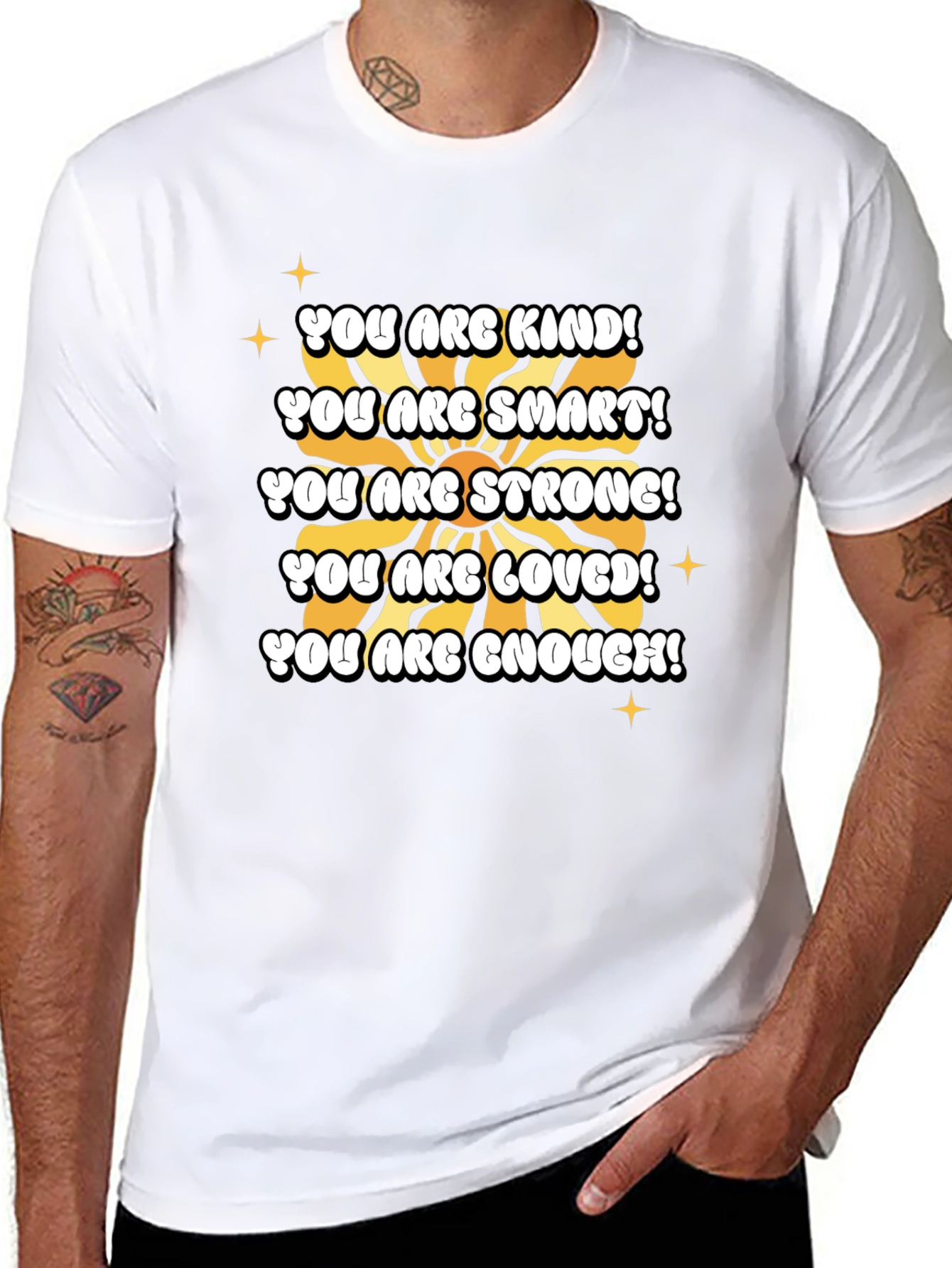 Inspirational Kind Smart Strong T-Shirt