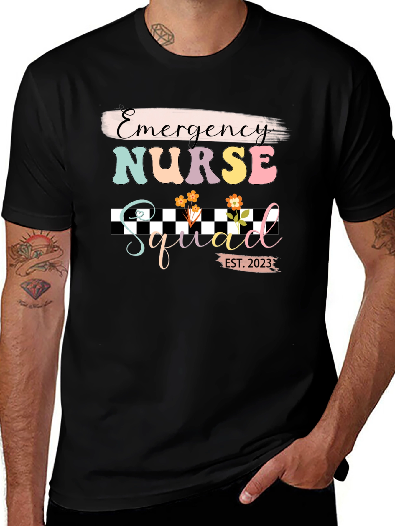 Emergency Nurse Squad Est. 2023 T-Shirt