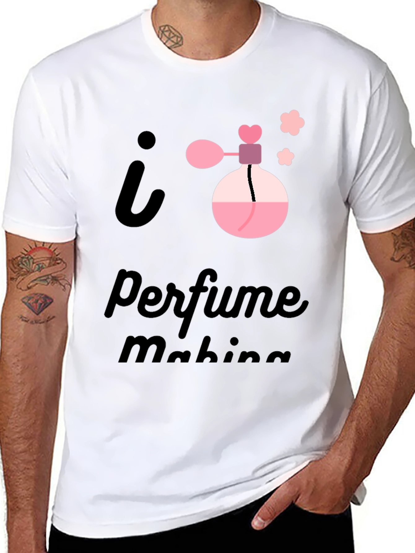 I Love Perfume Making Graphic T-Shirt