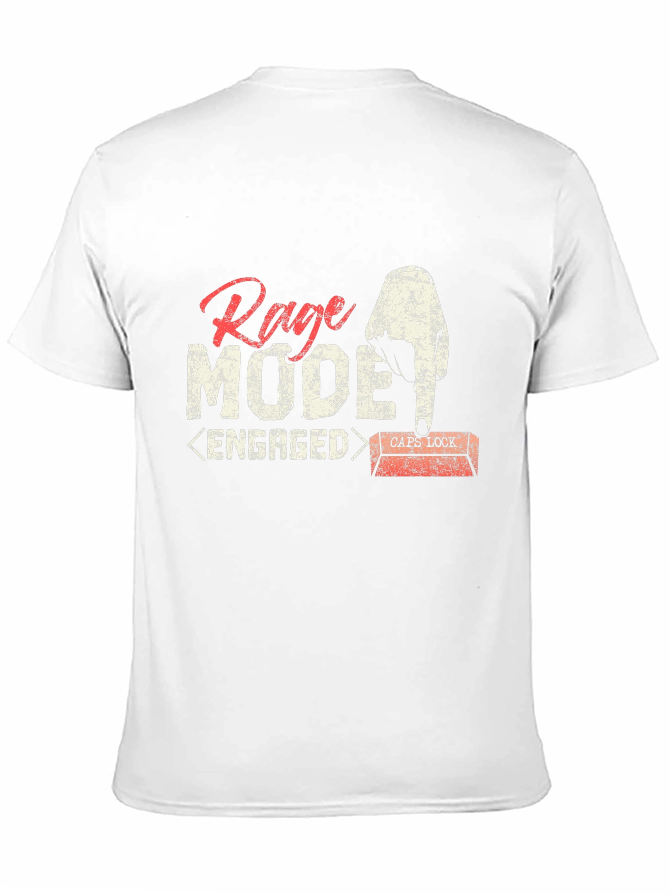 Rage Mode Engaged Graphic Tee - Novelty Gamer Shirt