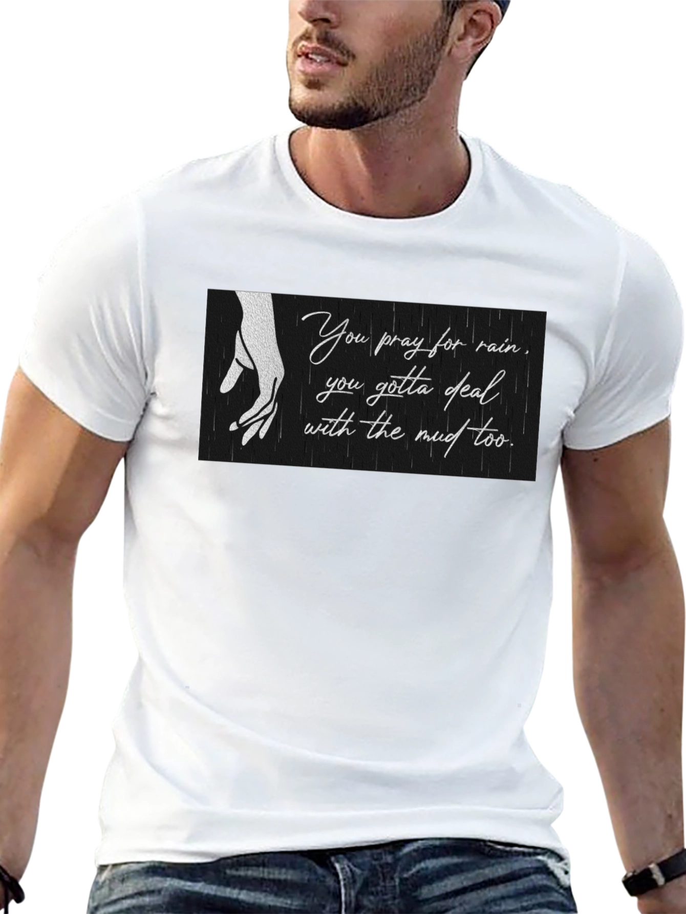 Pray for Rain Graphic Tee