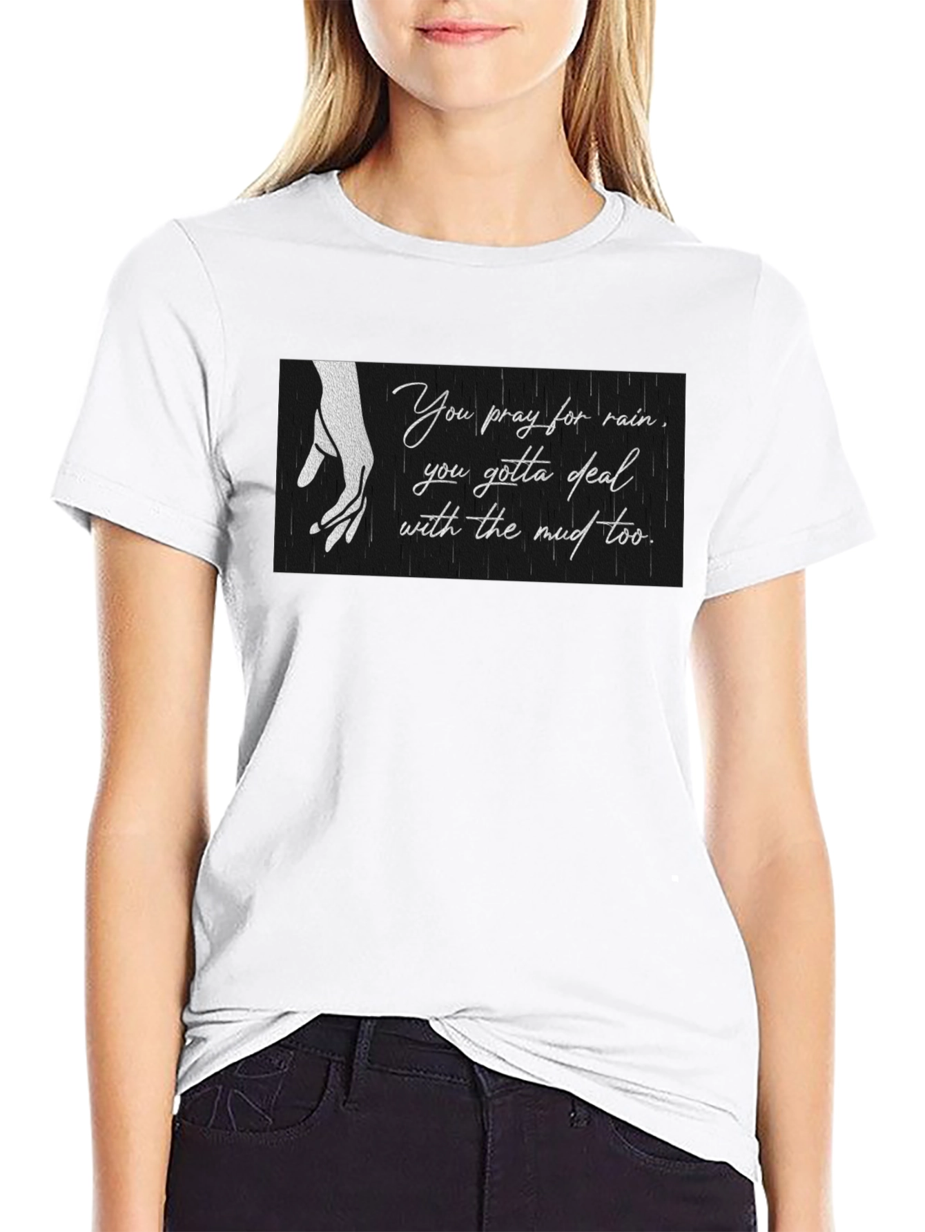 Pray for Rain Graphic Tee