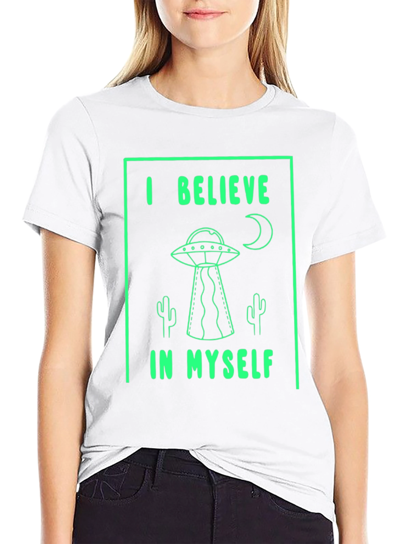 I Believe in Myself Alien T-Shirt