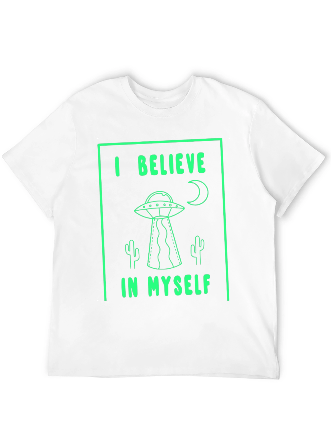I Believe in Myself Alien T-Shirt