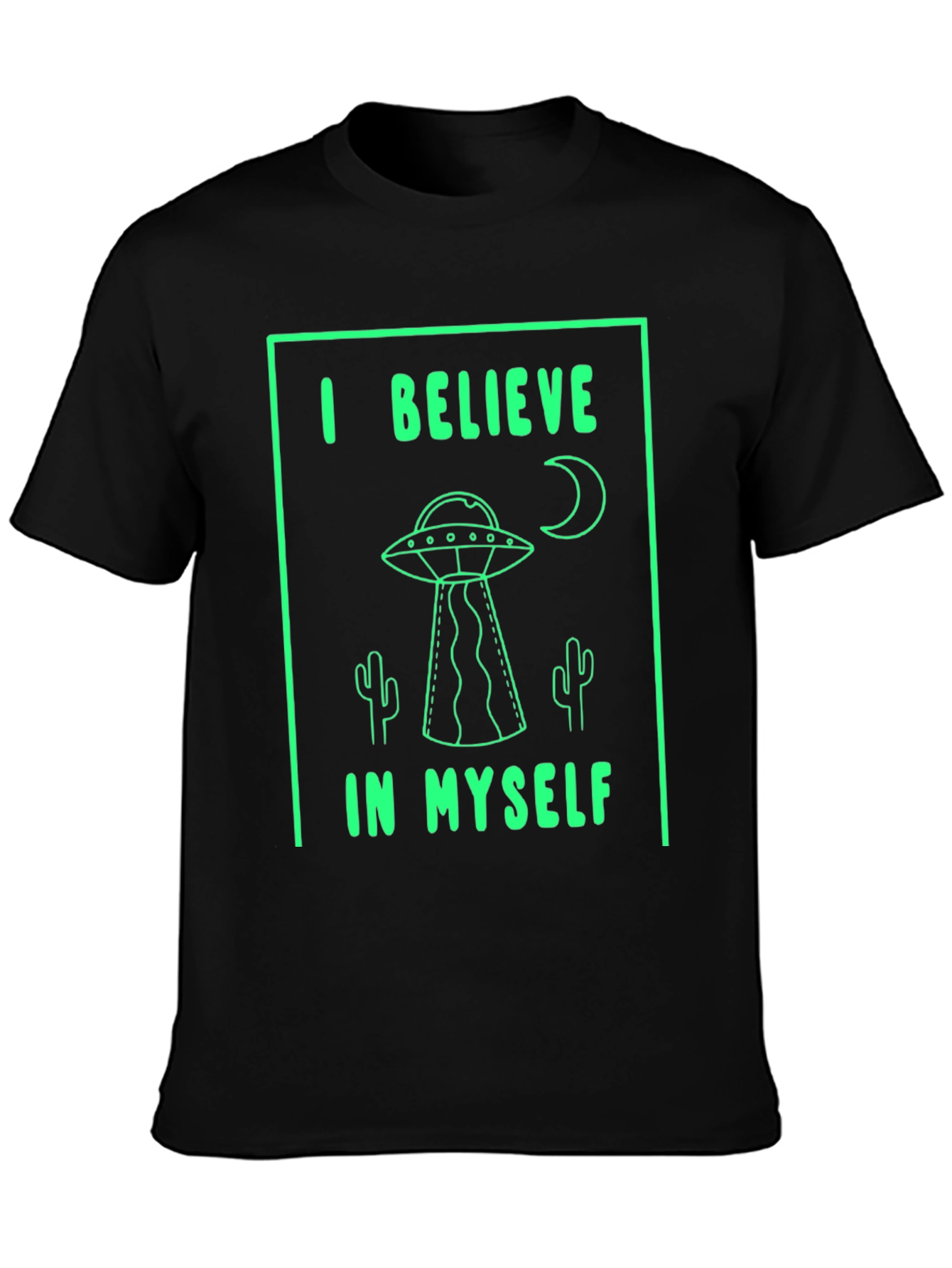 I Believe in Myself Alien T-Shirt