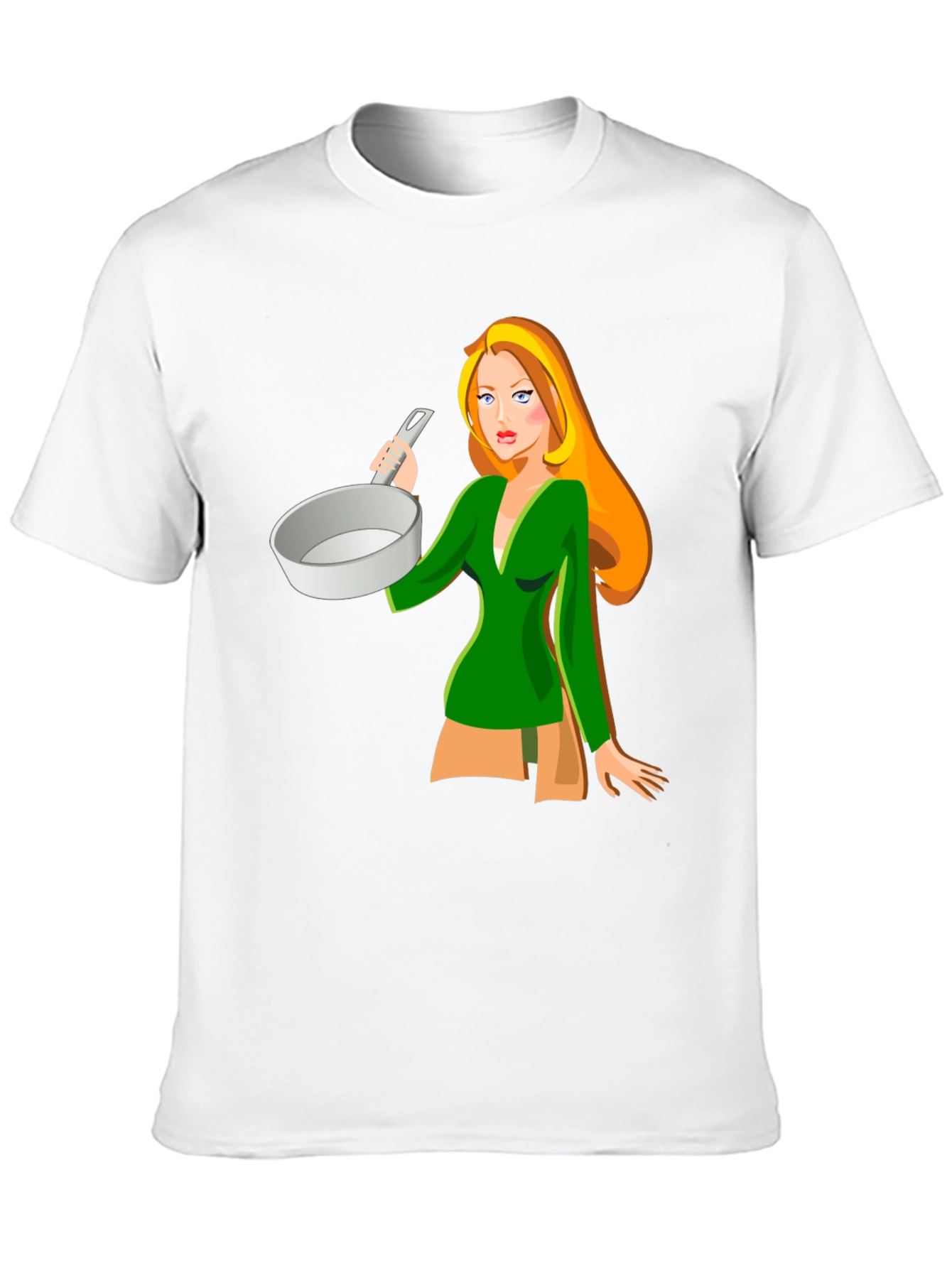 Cartoon Cook T-Shirt - Black