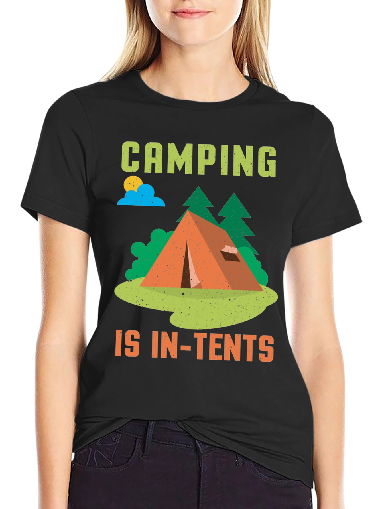 Camping Is In-Tents T-Shirt