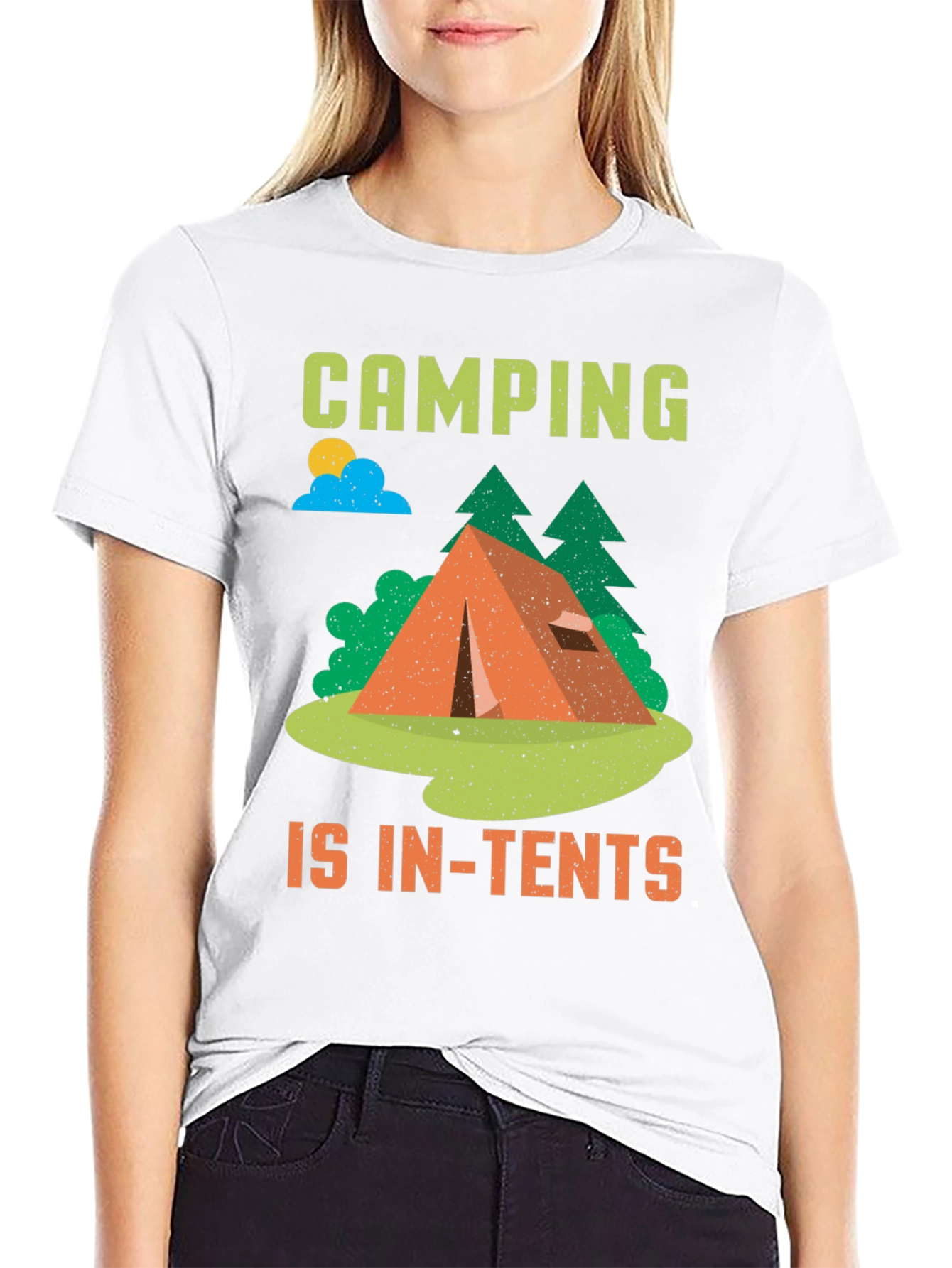 Camping Is In-Tents T-Shirt