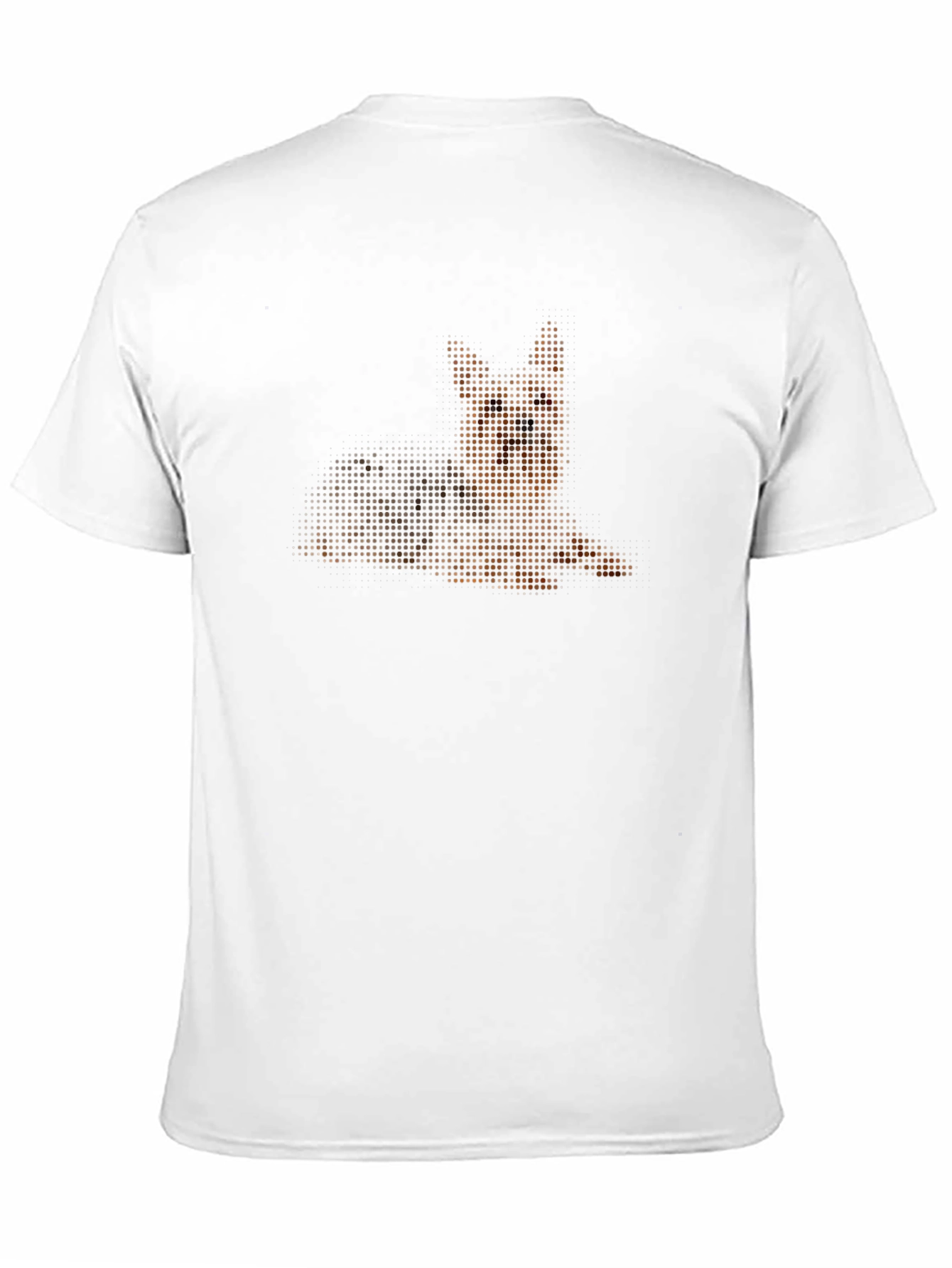 German Shepherd Graphic Print Black T-Shirt