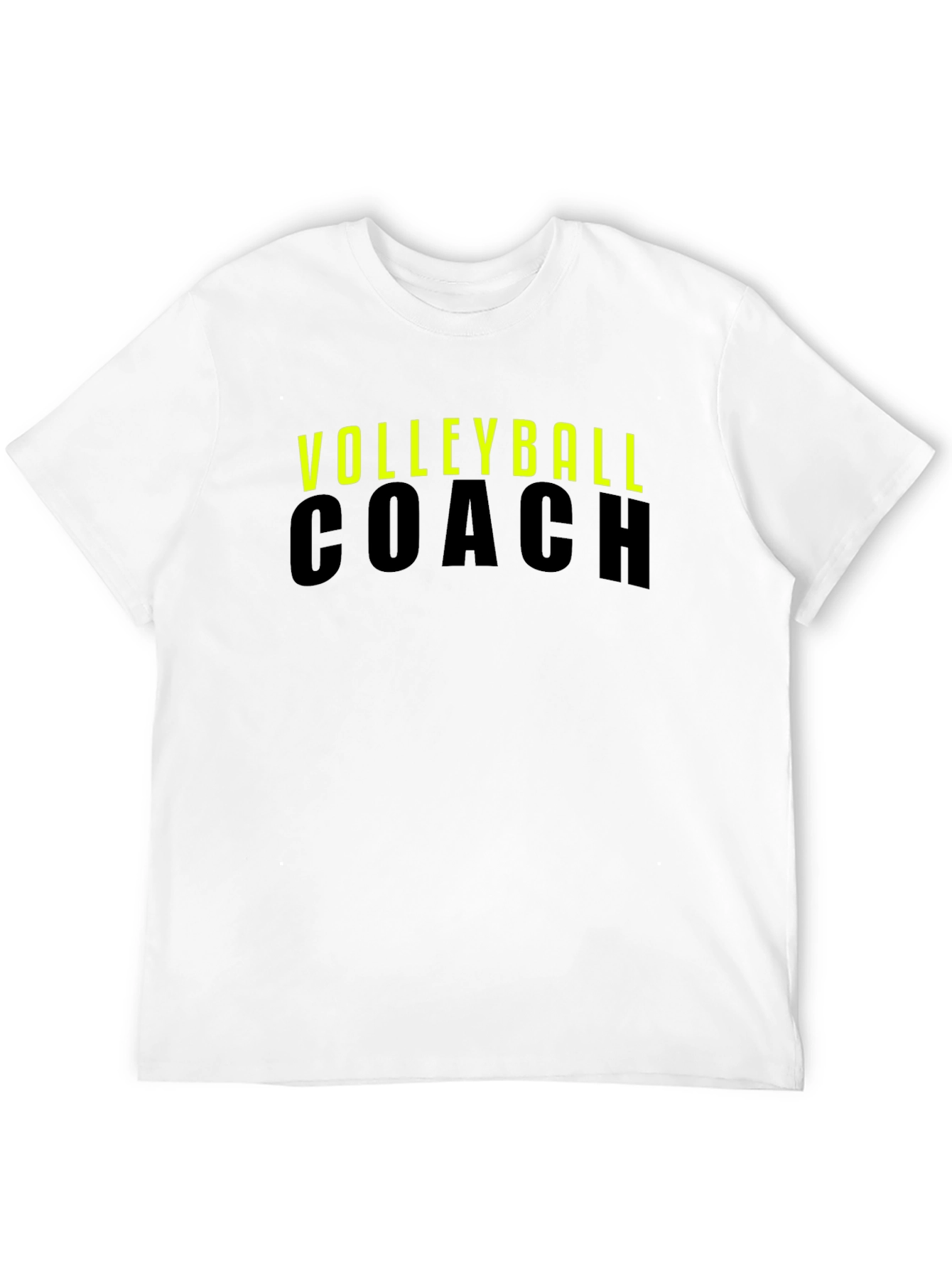 Volleyball Coach T-Shirt - Black
