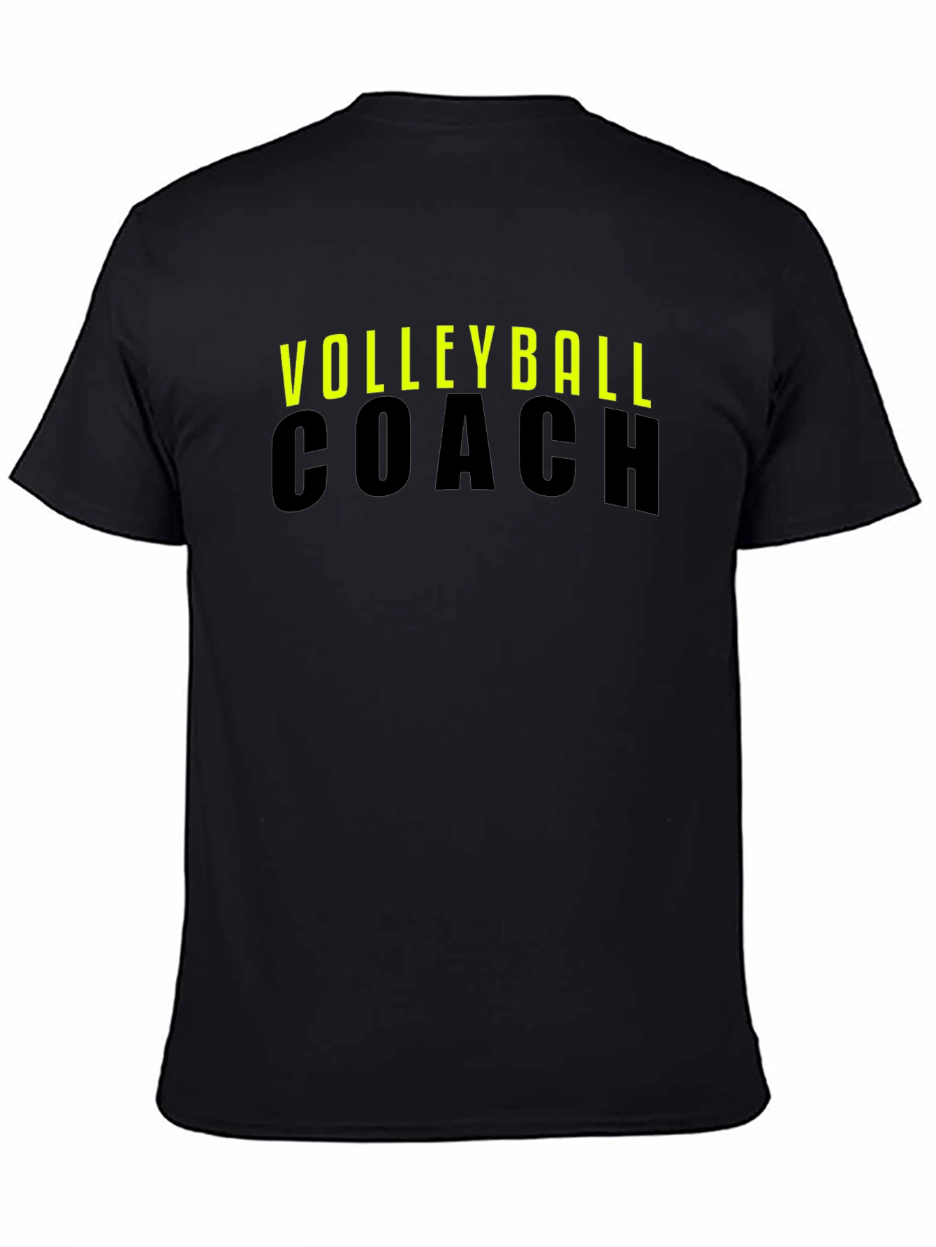 Volleyball Coach T-Shirt - Black