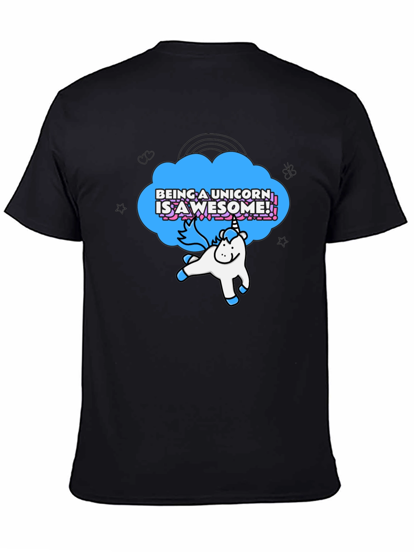 Unicorn Awesome Graphic Tee