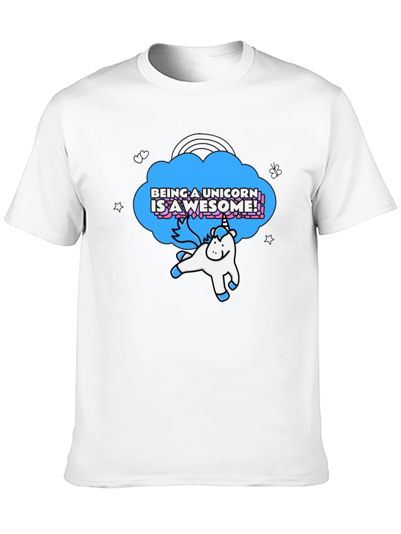 Unicorn Awesome Graphic Tee