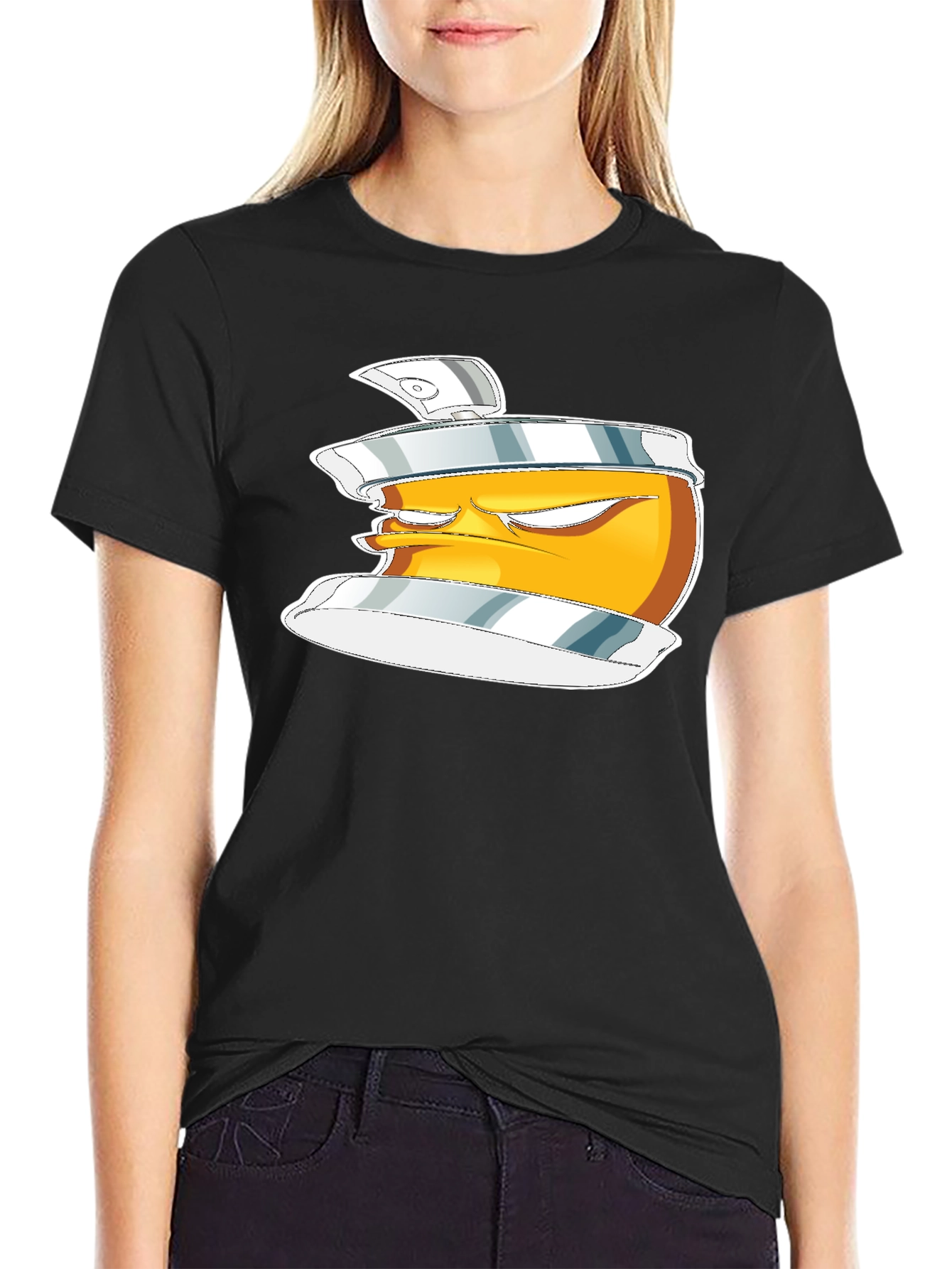 Angry Graffiti Artist Spray Paint Can T-Shirt