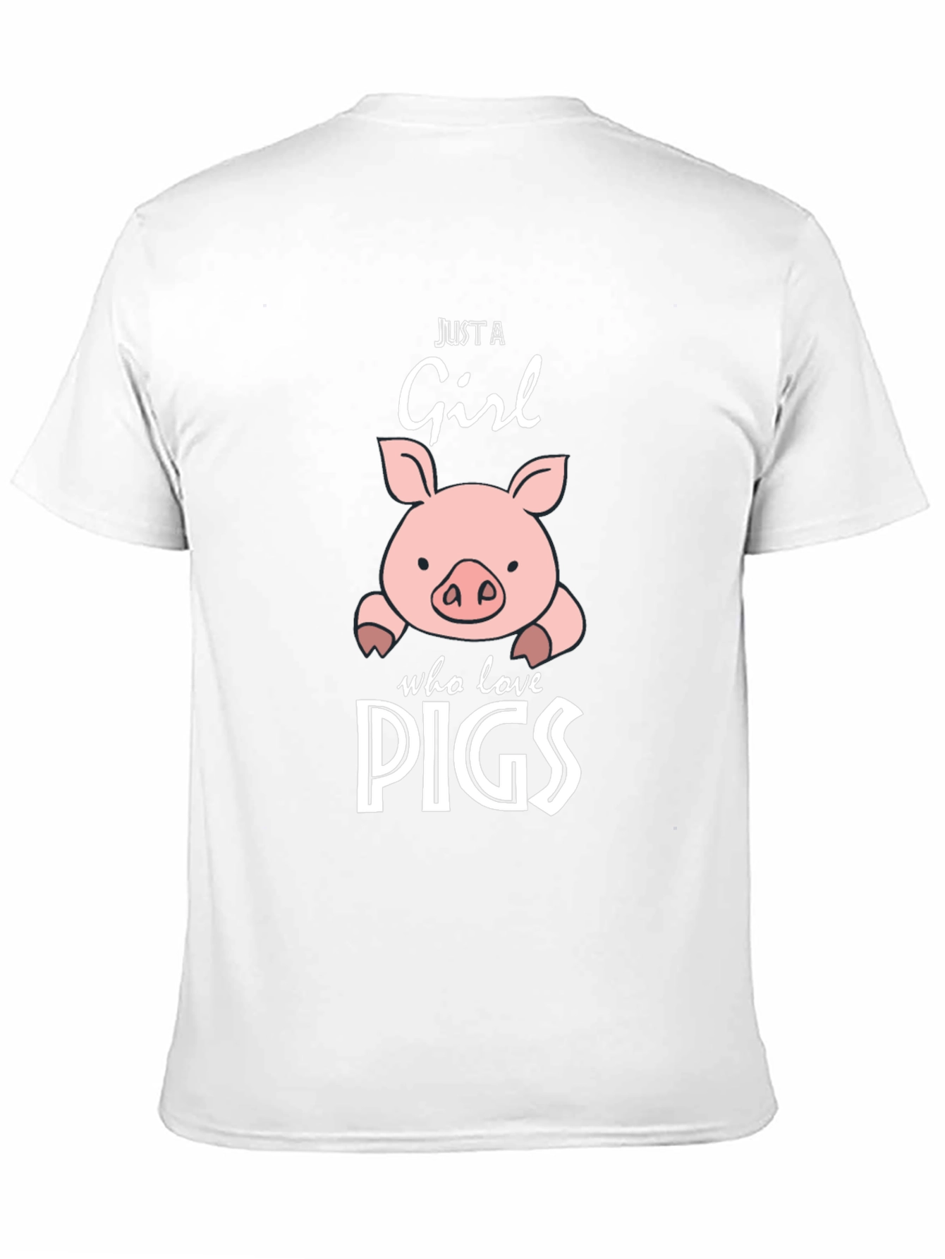 Just A Girl Who Loves Pigs T-Shirt