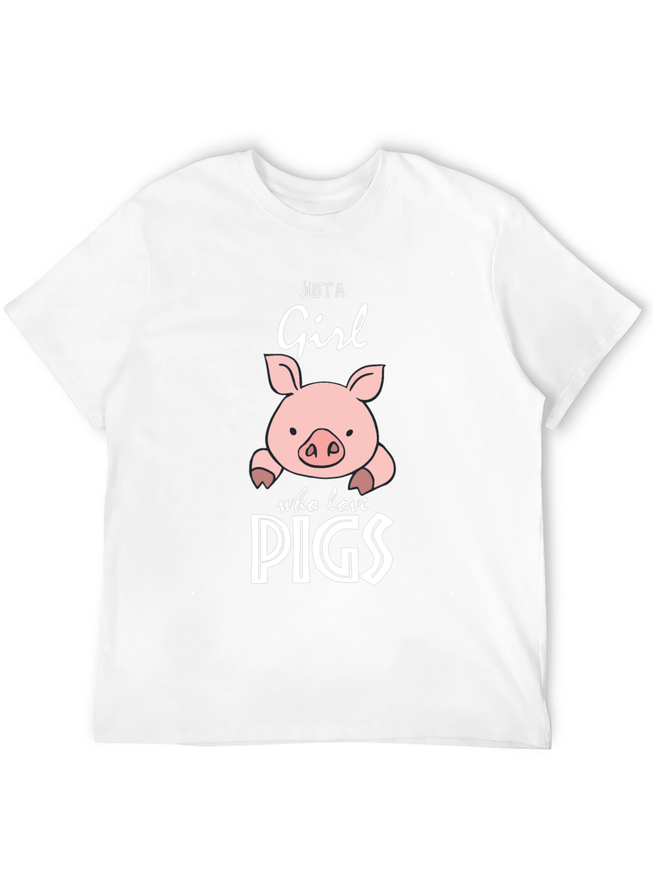 Just A Girl Who Loves Pigs T-Shirt