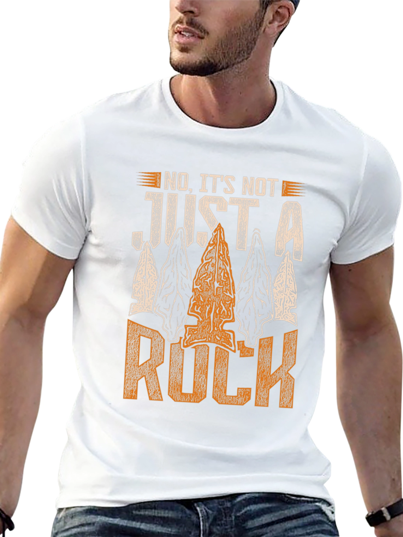 Arrowhead T-Shirt - Not Just A Rock Design