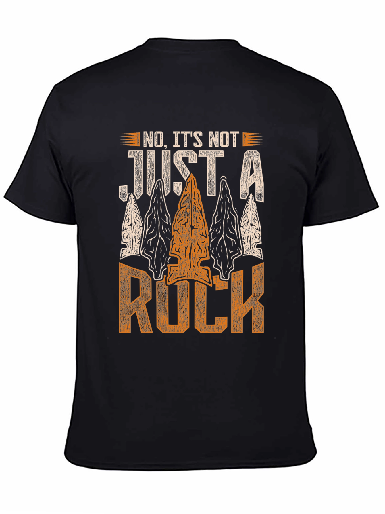 Arrowhead T-Shirt - Not Just A Rock Design