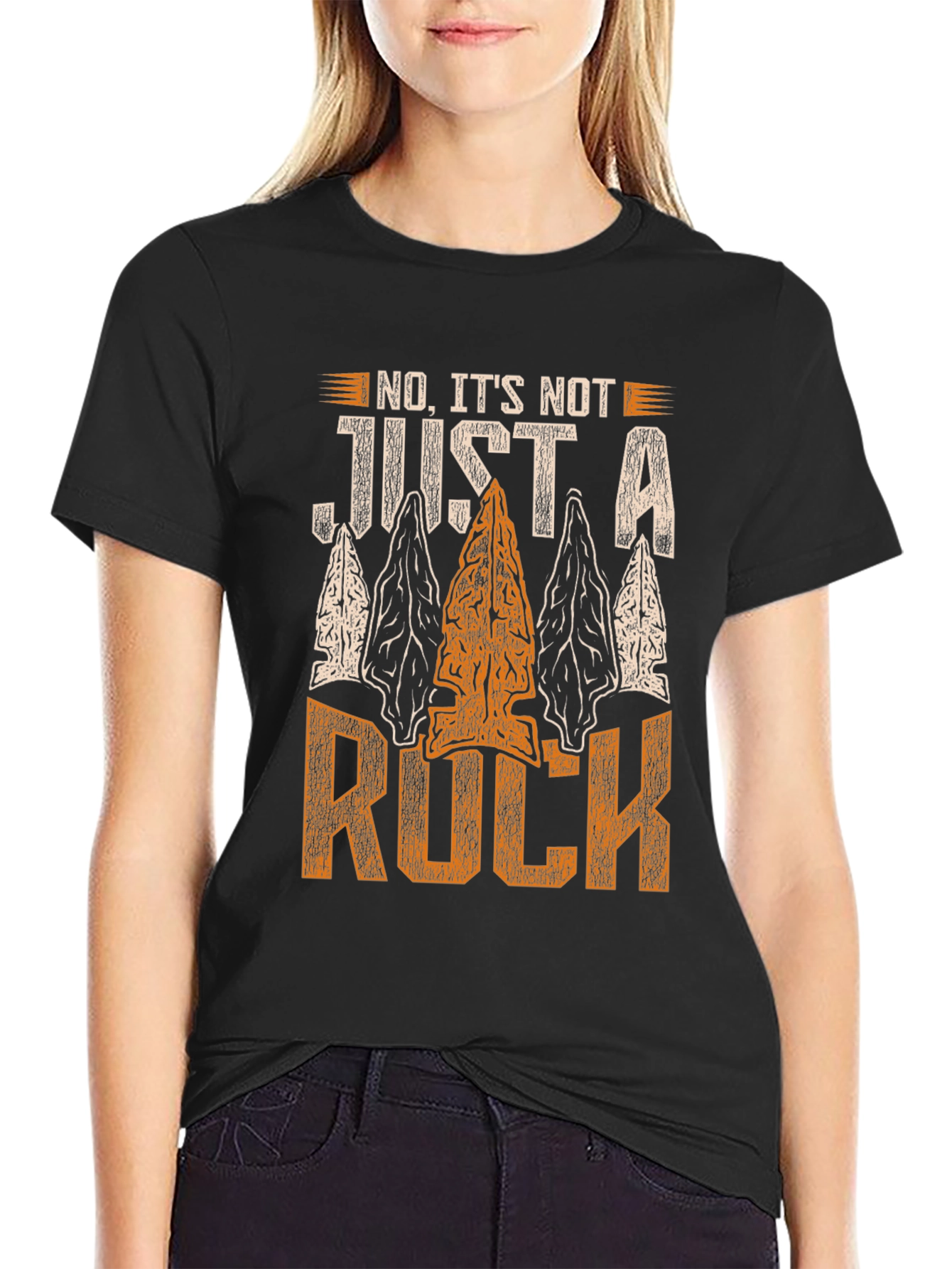 Arrowhead T-Shirt - Not Just A Rock Design