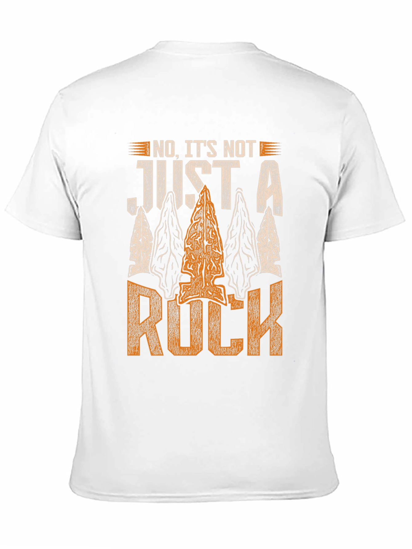 Arrowhead T-Shirt - Not Just A Rock Design