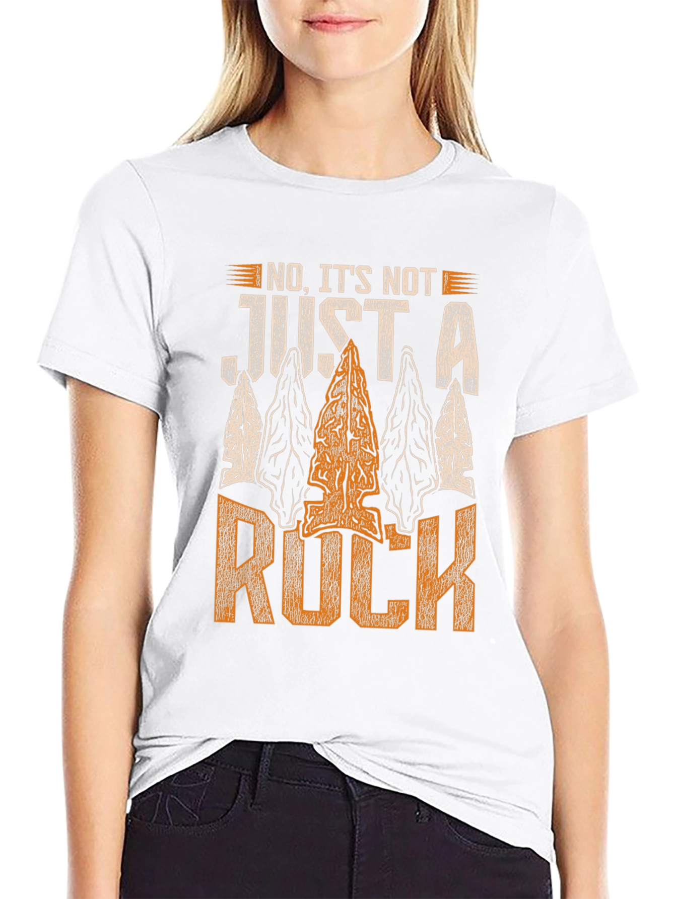 Arrowhead T-Shirt - Not Just A Rock Design