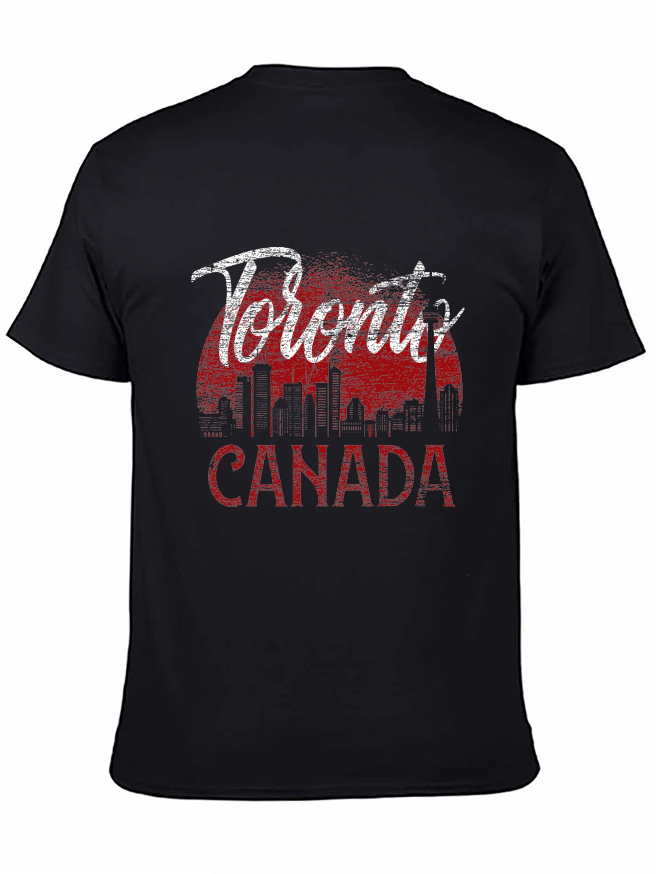 Toronto Canada T-Shirt - Skyline Graphic Tee