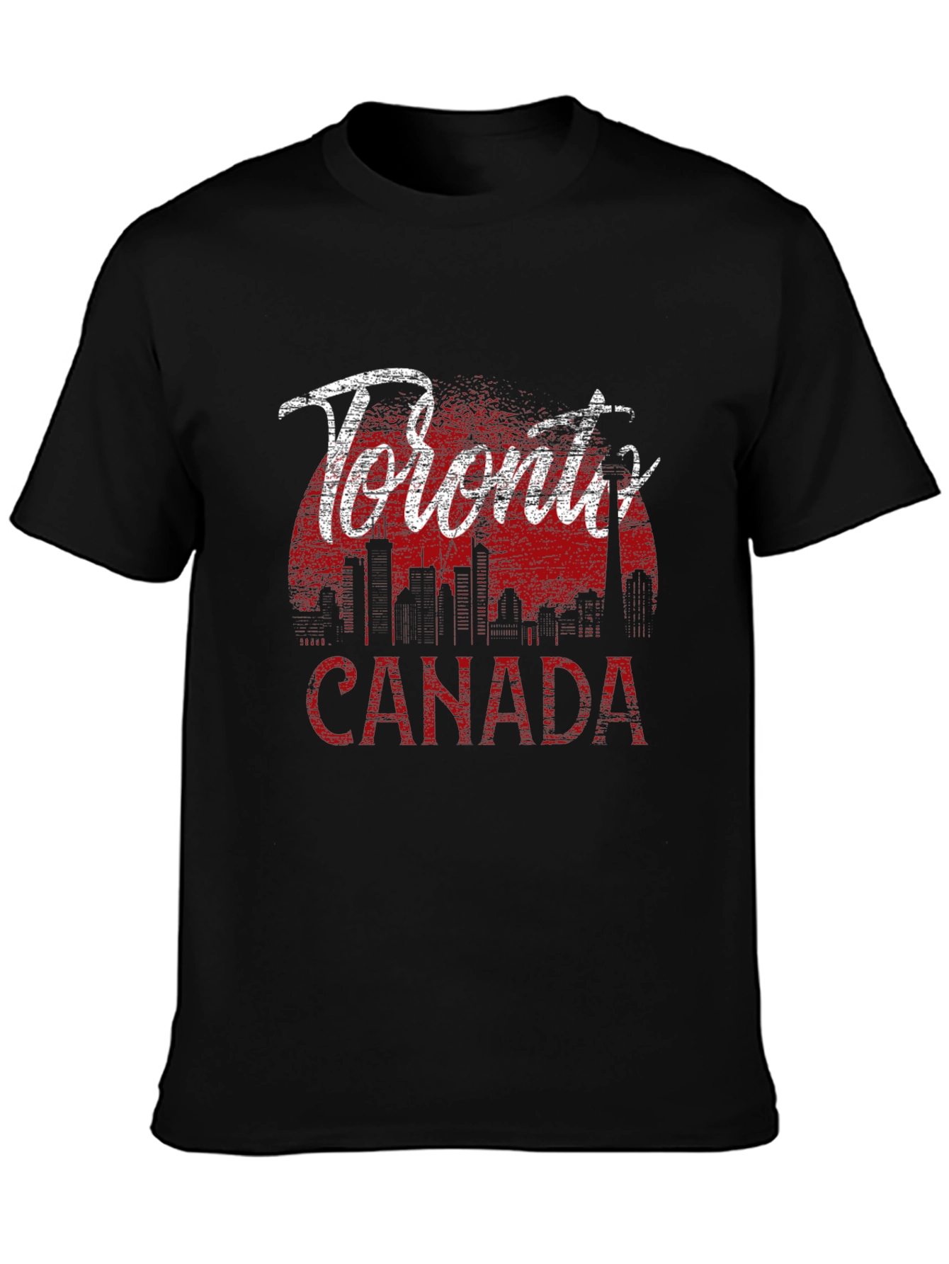 Toronto Canada T-Shirt - Skyline Graphic Tee