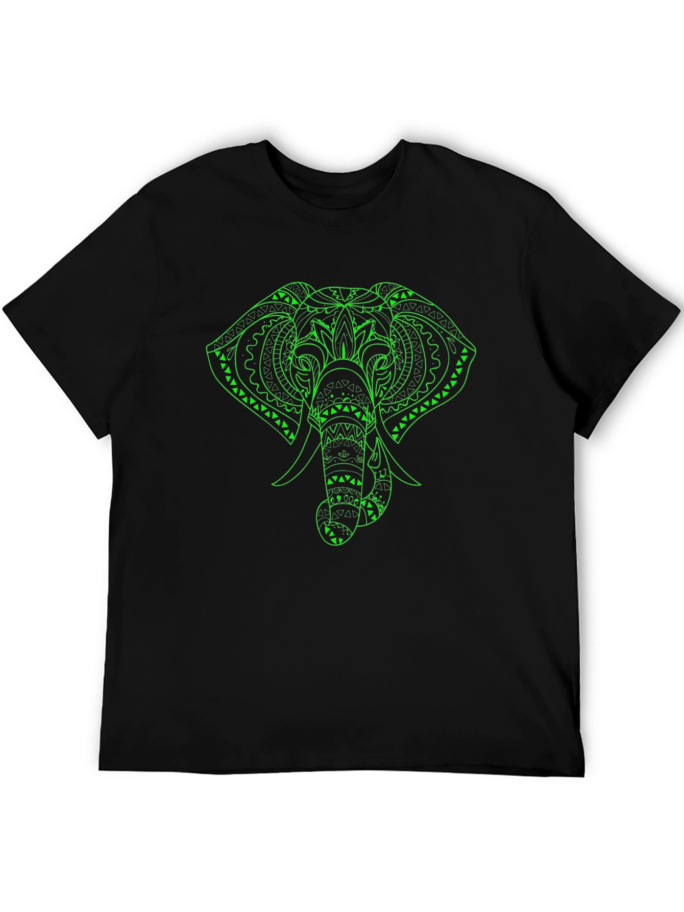 Geometric Elephant Graphic Tee