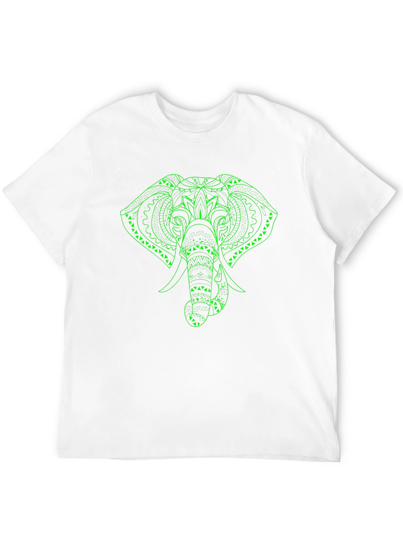 Geometric Elephant Graphic Tee