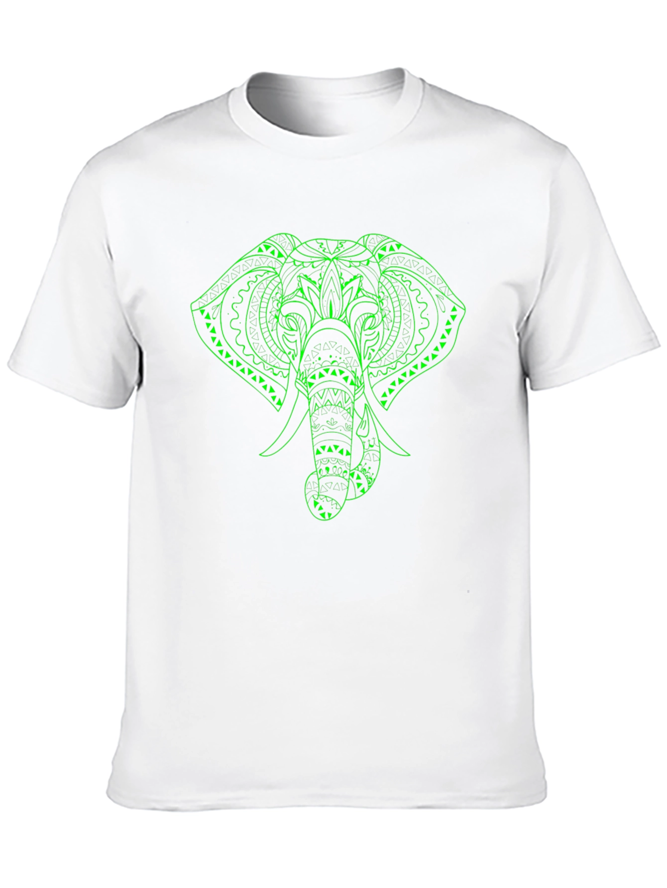 Geometric Elephant Graphic Tee