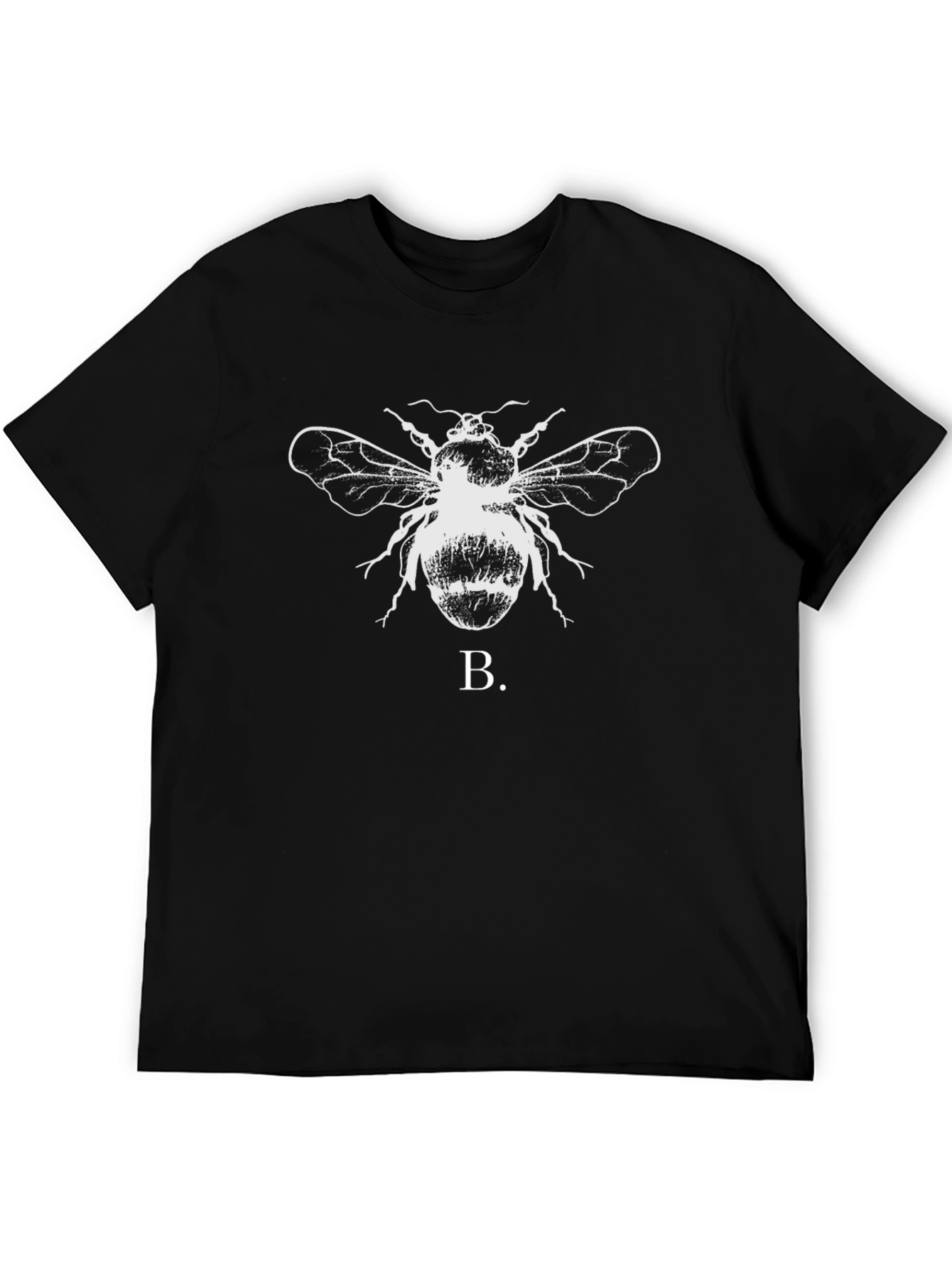 Bee Graphic Black T-Shirt