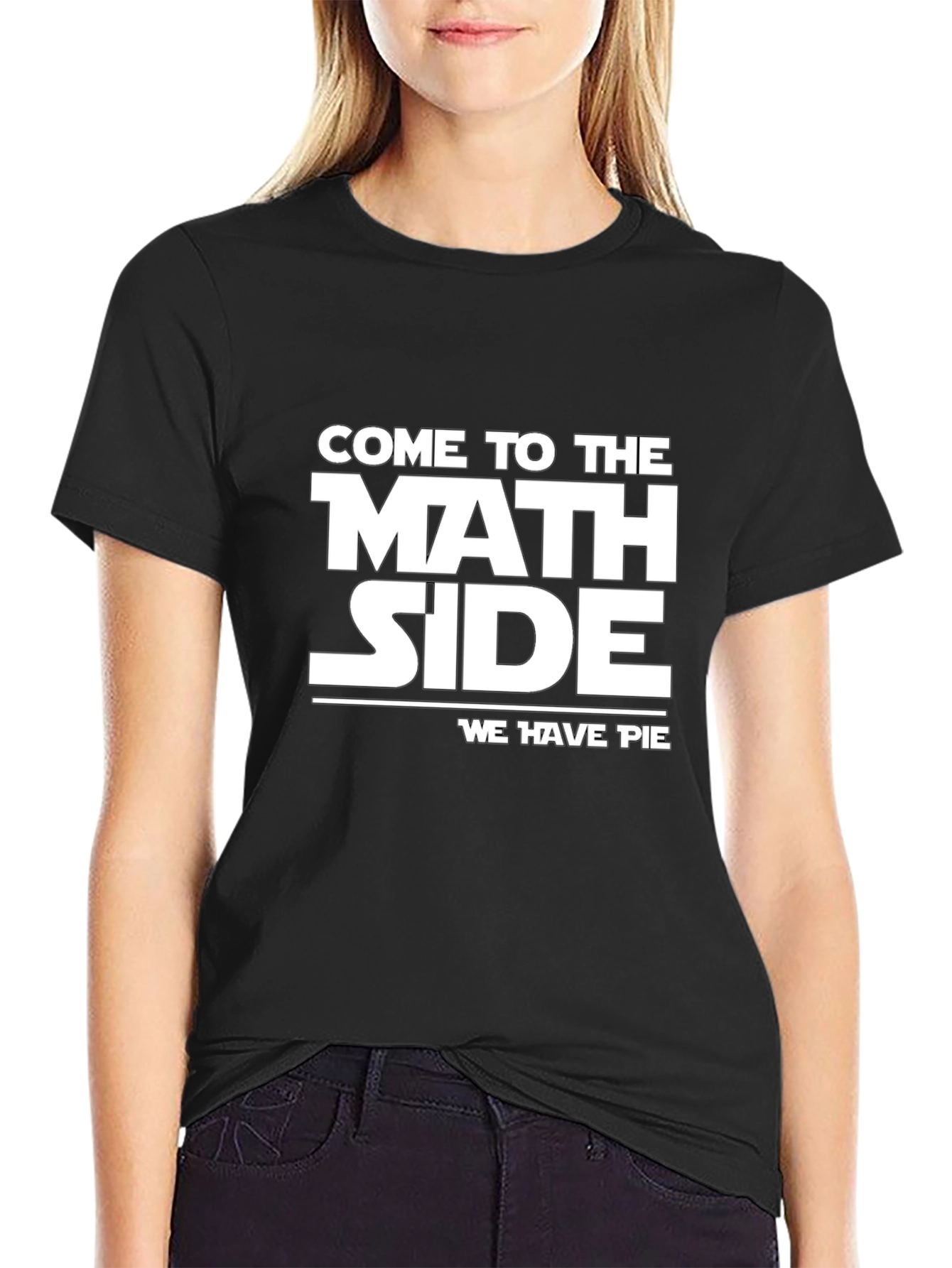 Math Side Pie T-Shirt - Funny Geeky Tee