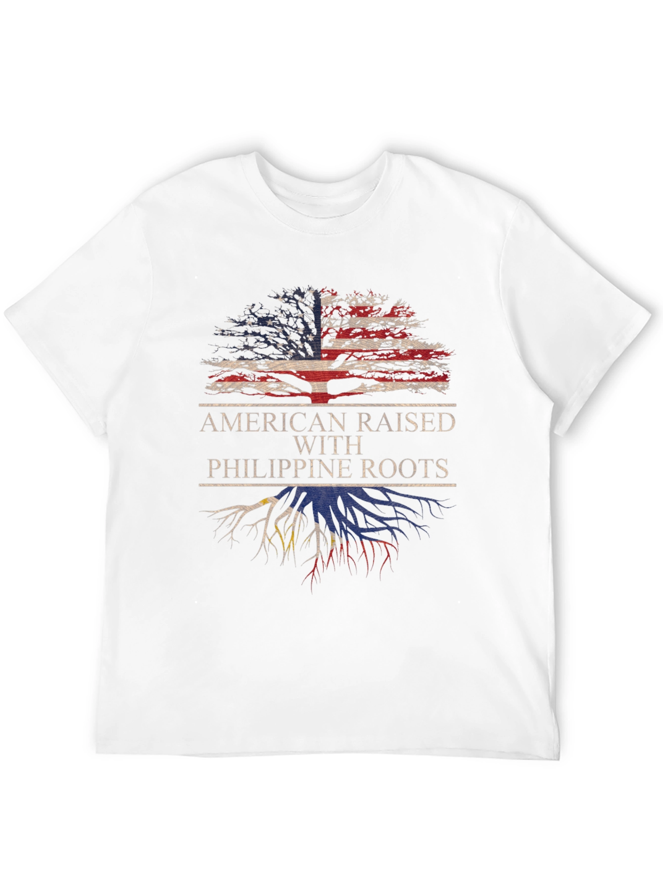 American Raised with Philippine Roots T-Shirt