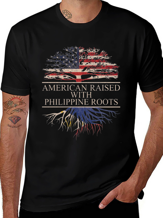 American Raised with Philippine Roots T-Shirt