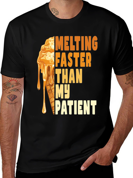 Funny Melting Ice Cream T-Shirt