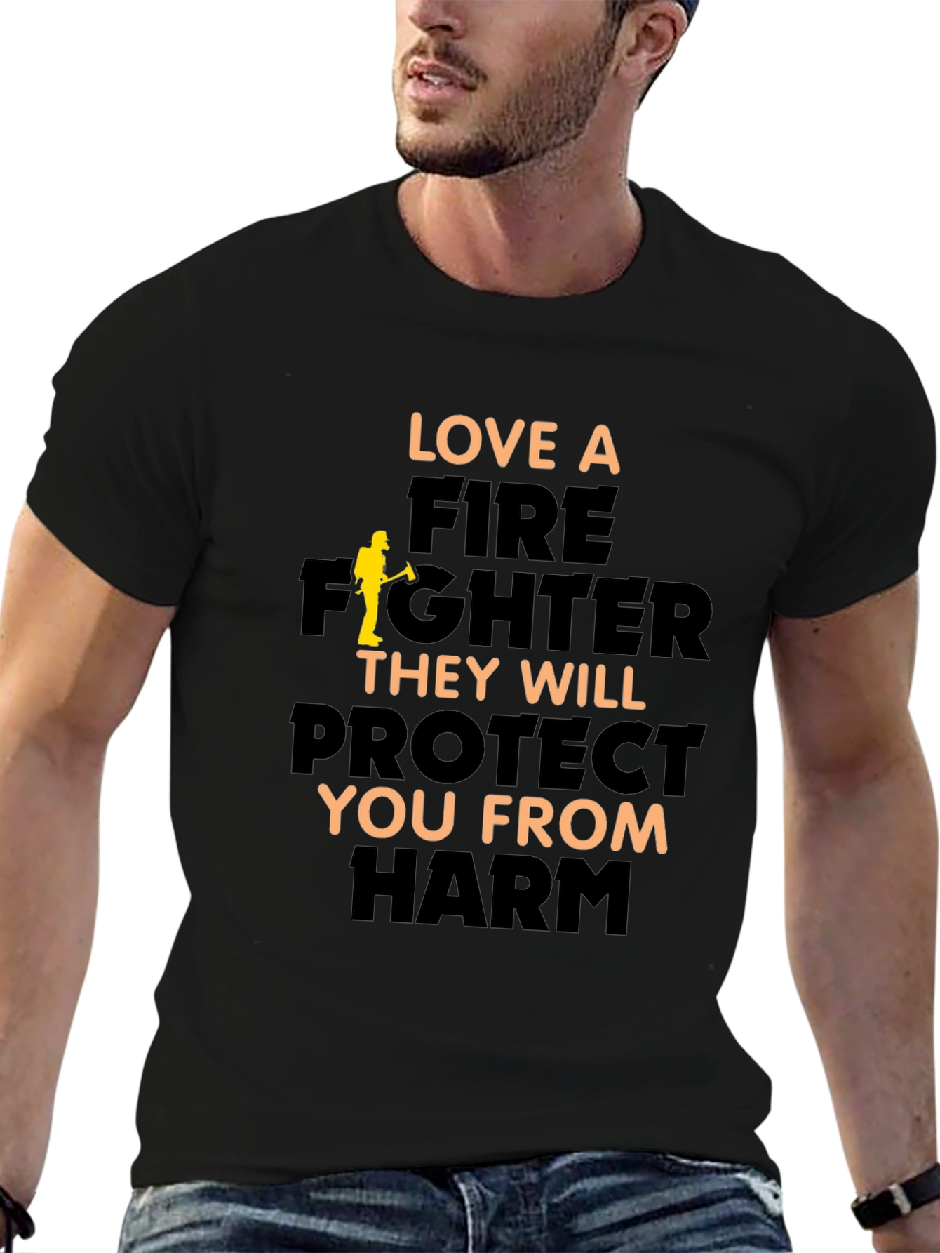 Love A Firefighter T-Shirt