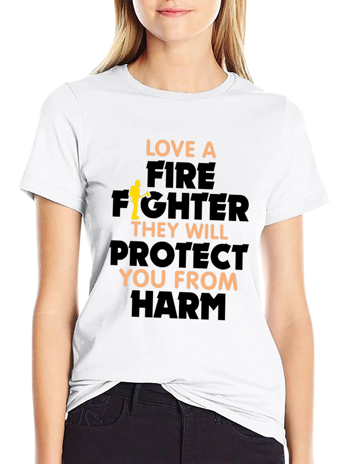 Love A Firefighter T-Shirt