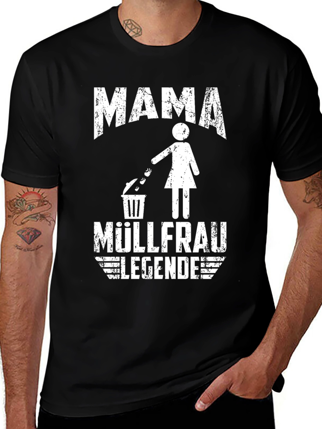 Mama Müllfrau Legende T-Shirt