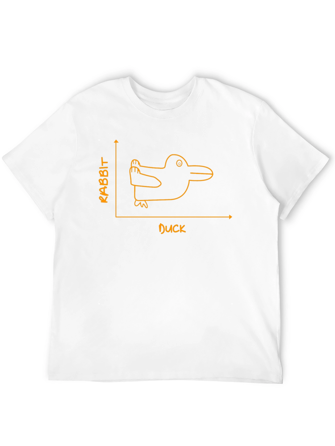 Rabbit Duck T-Shirt - Optical Illusion Graphic Tee