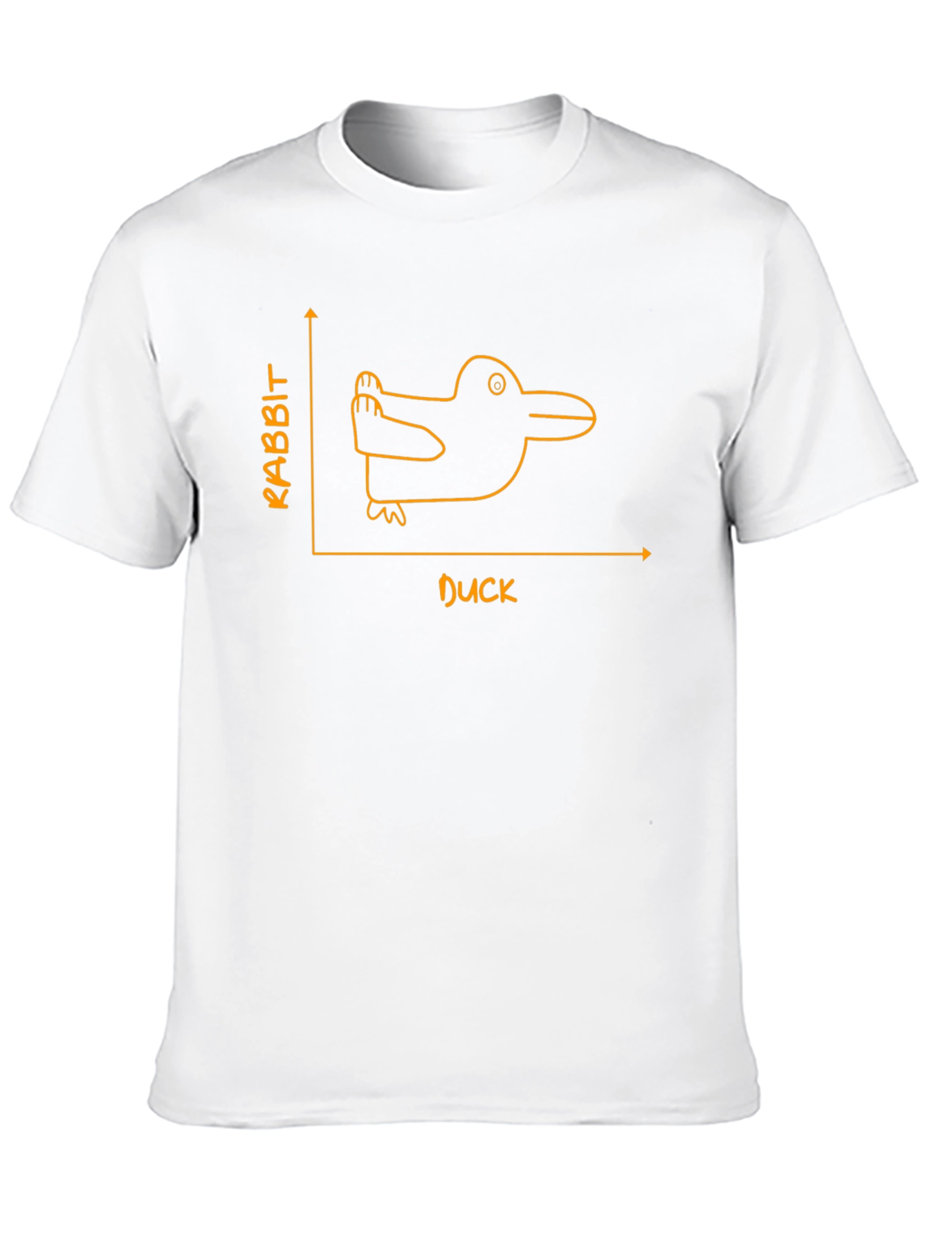 Rabbit Duck T-Shirt - Optical Illusion Graphic Tee