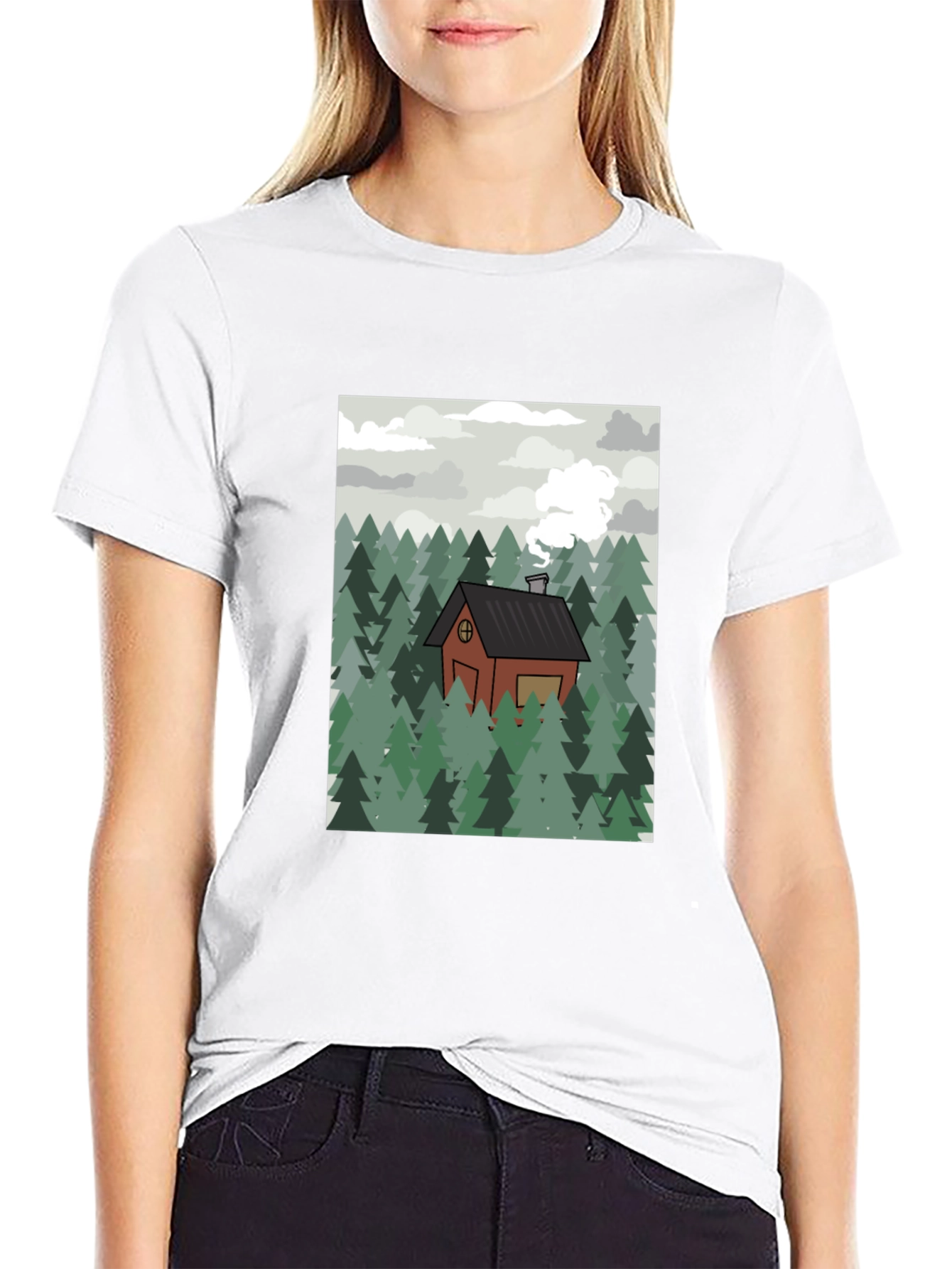 Cabin in the Woods Graphic Tee