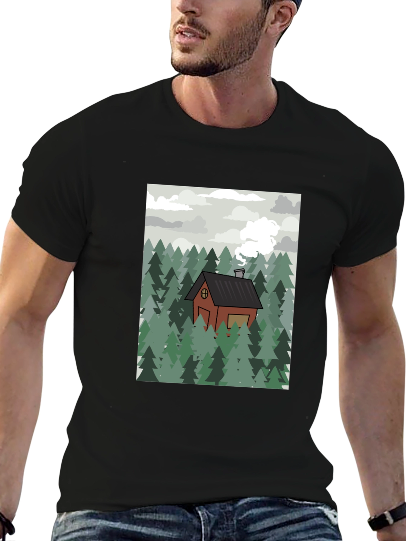 Cabin in the Woods Graphic Tee