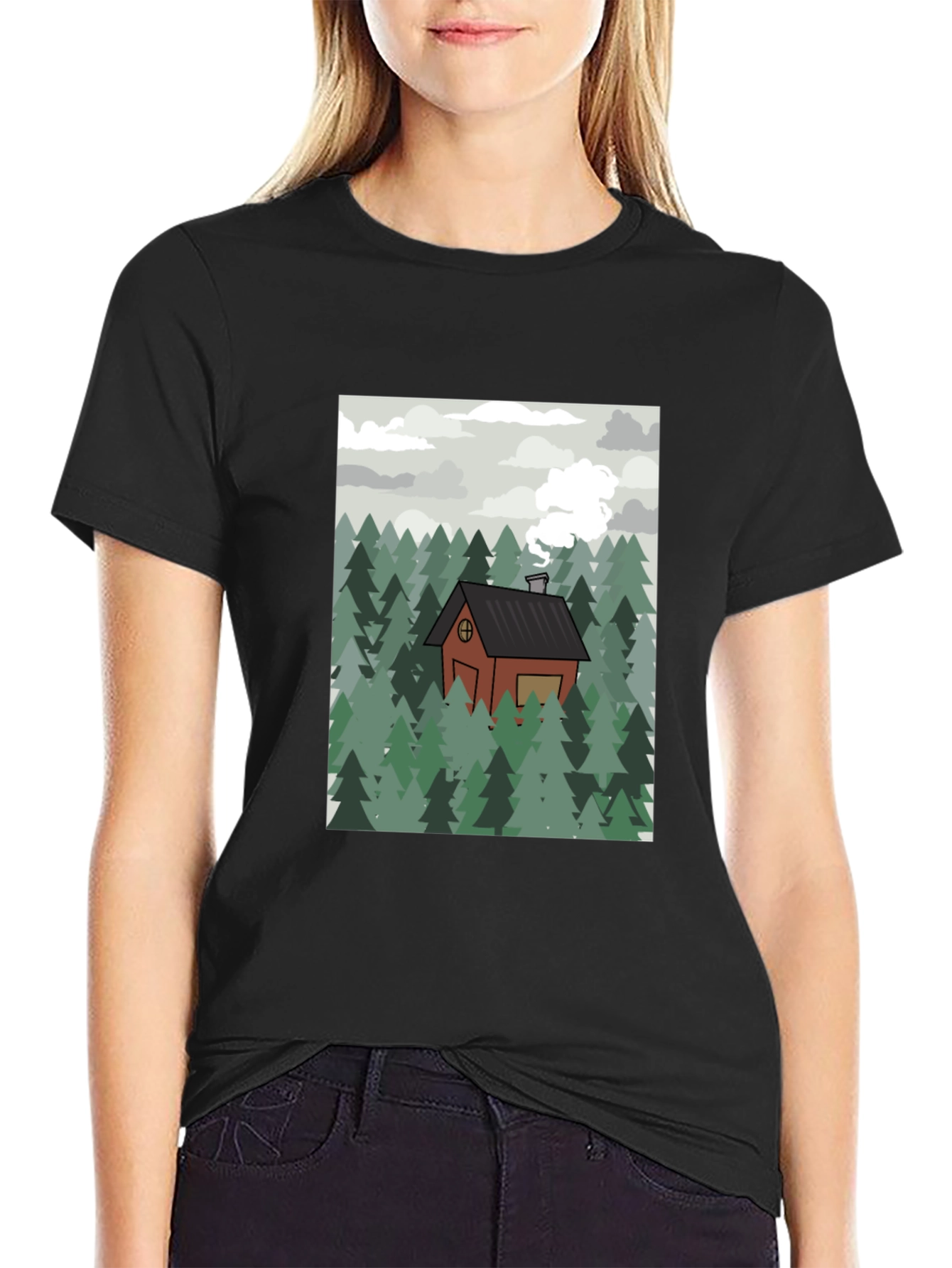 Cabin in the Woods Graphic Tee