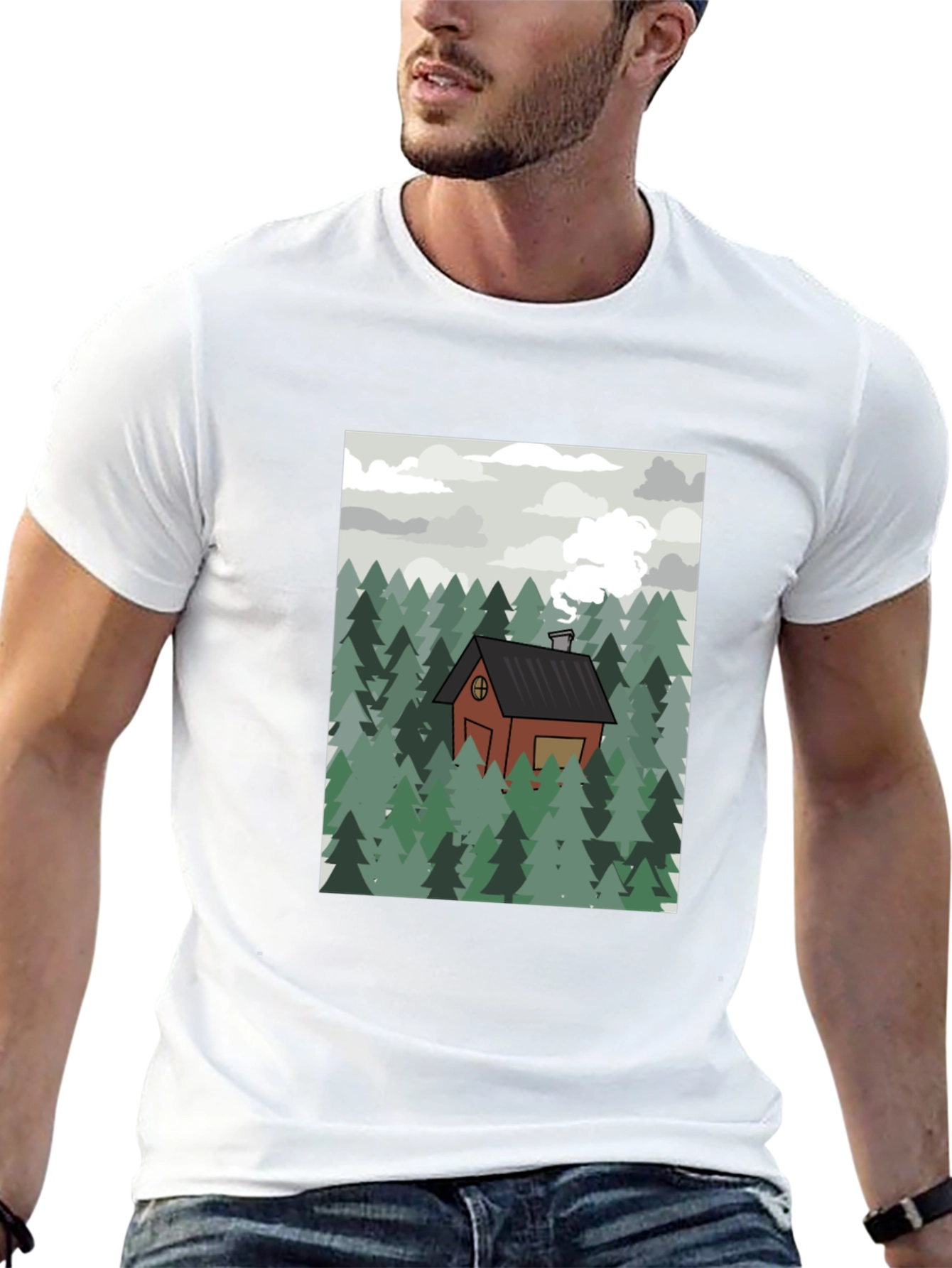 Cabin in the Woods Graphic Tee