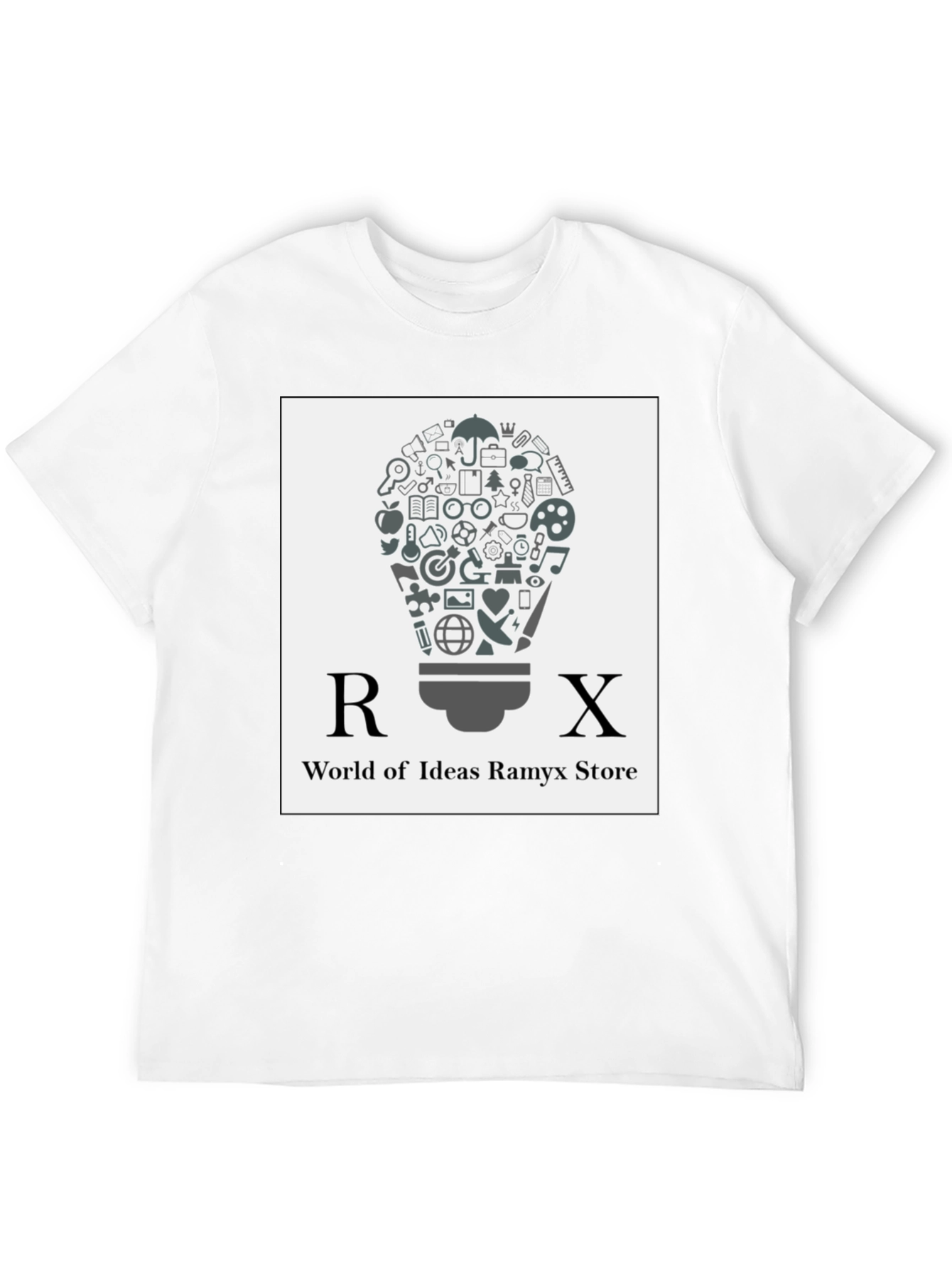 RX World of Ideas Graphic Tee - Black