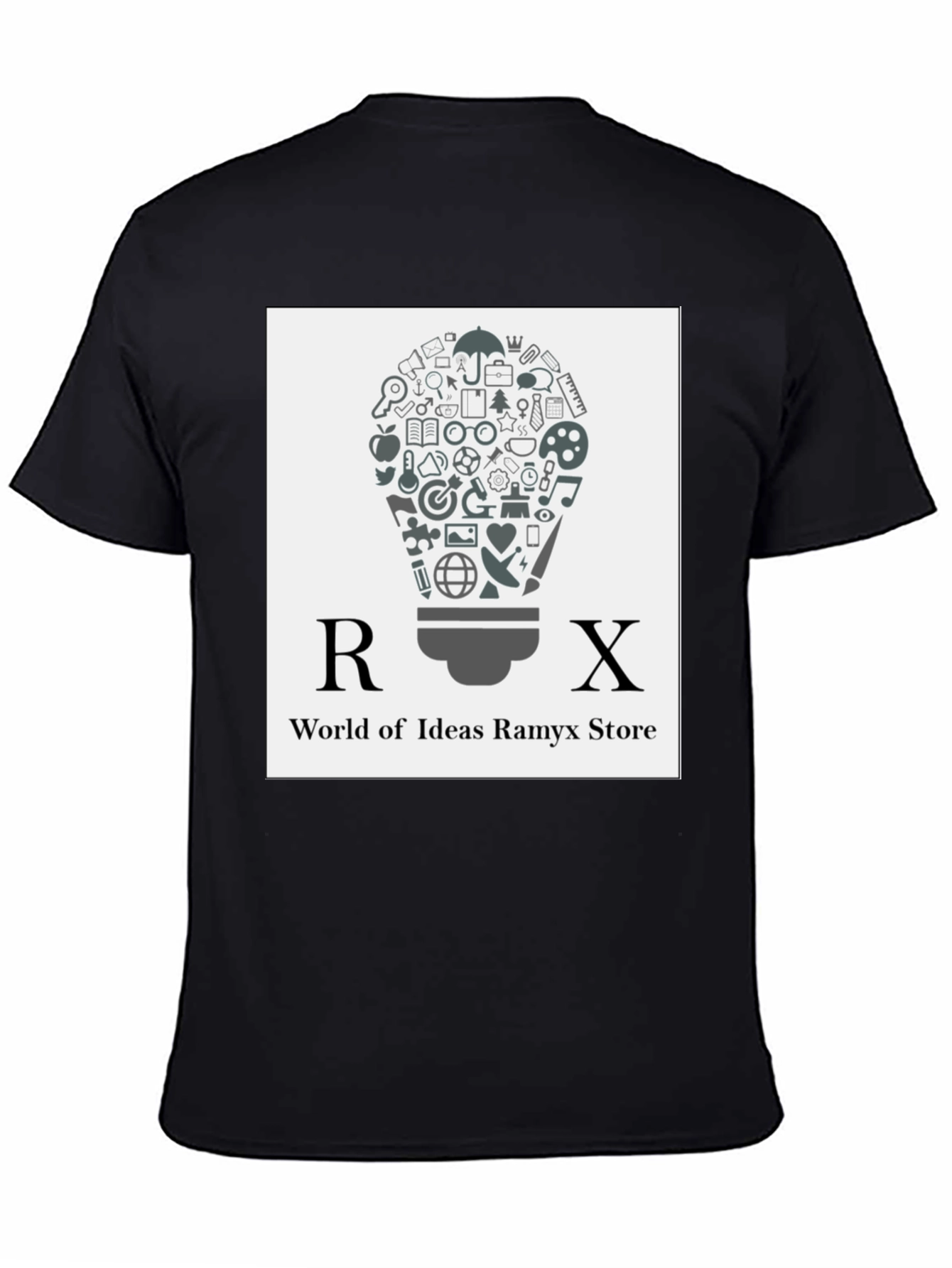 RX World of Ideas Graphic Tee - Black